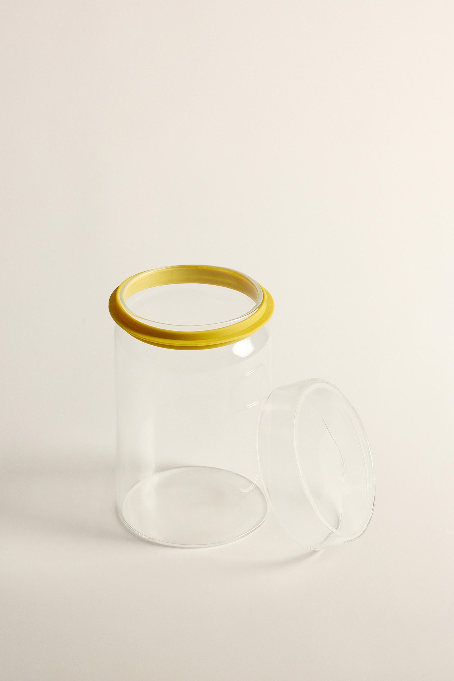 Bote almacenaje borosilicato 15 cm