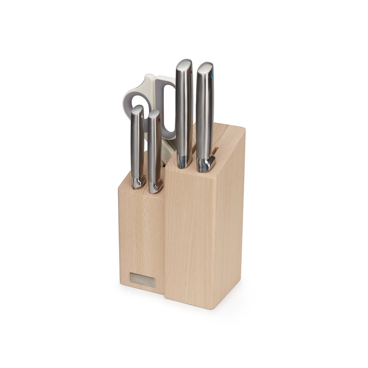 Joseph Joseph - Elevate Fusion Messerblock mit Schere, Edelstahl