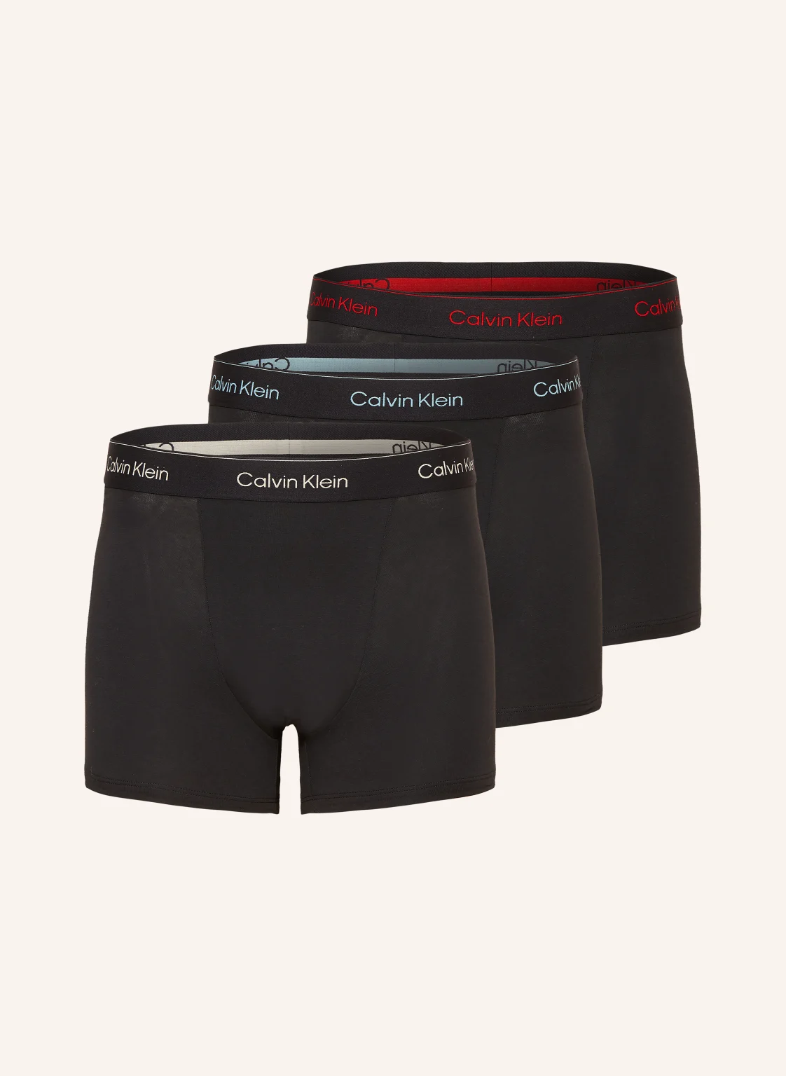 Calvin Klein 3er-Pack Boxershorts ICON COTTON STRETCH