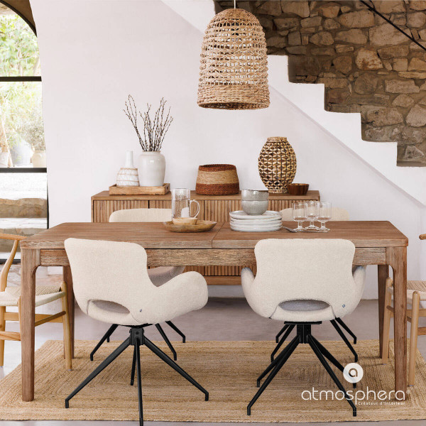 Lampa sufitowa z hiacynta wodnego SAND