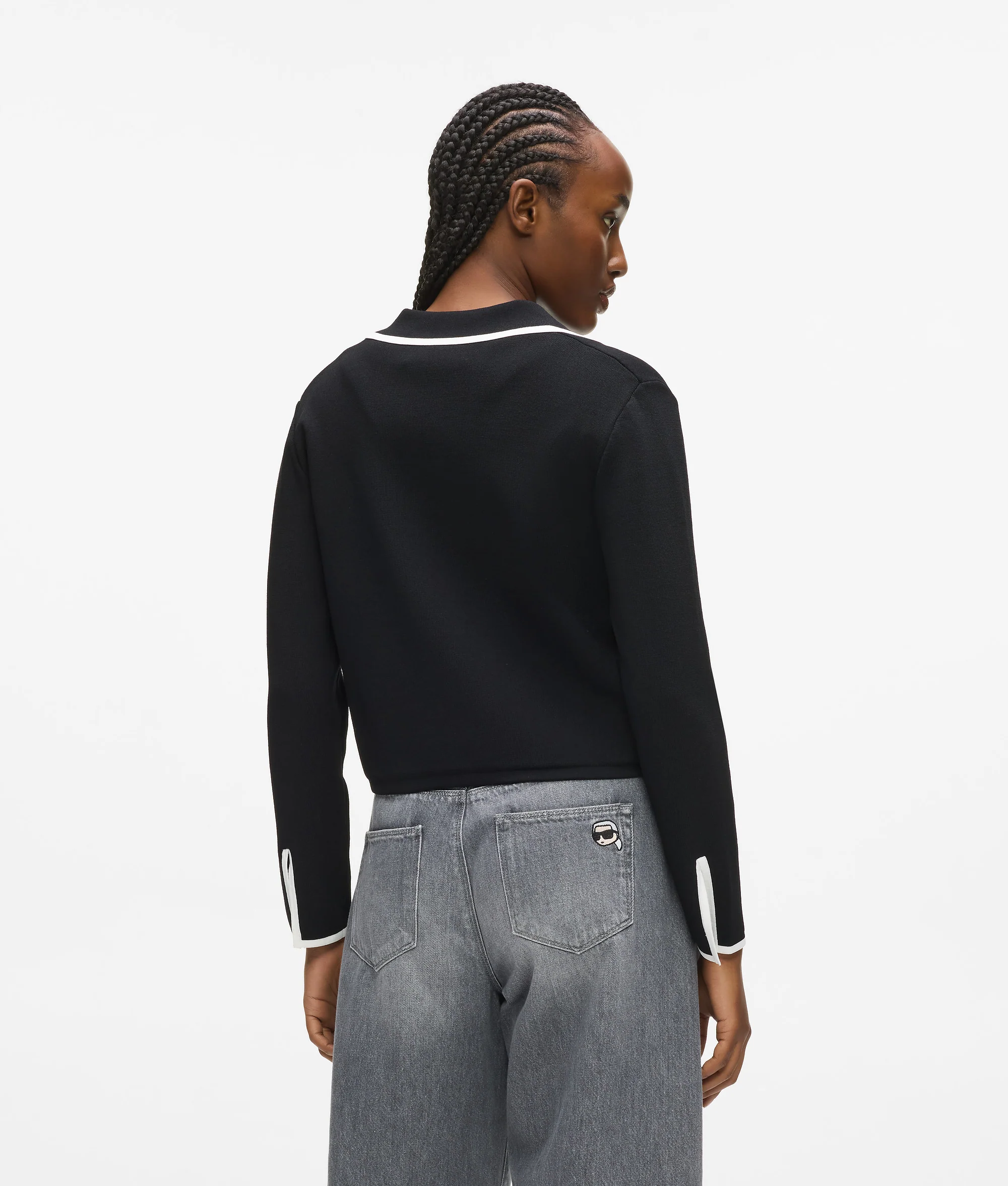 Cardigan taillé sur mesure