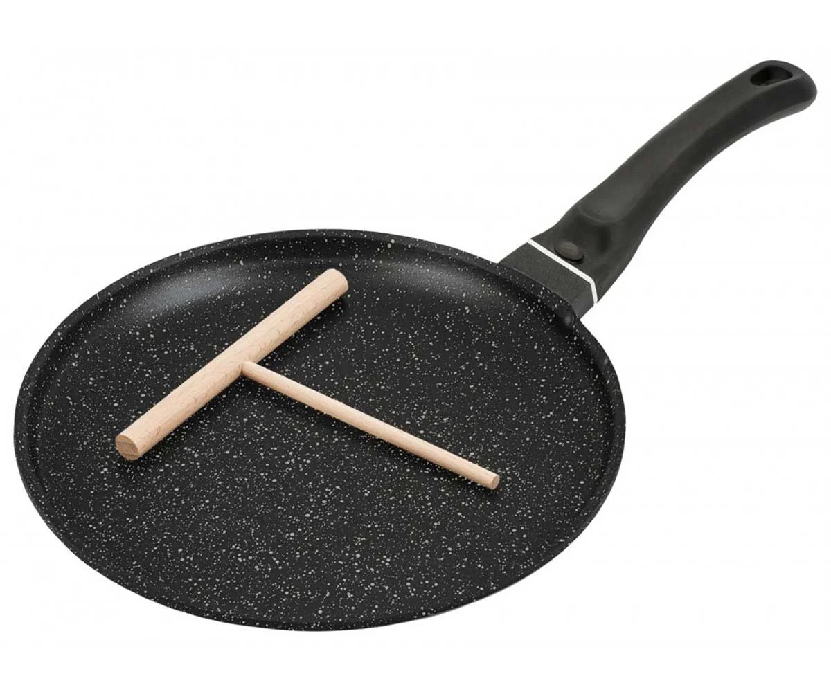 Patelnia z powłoką granitową do naleśników naleśnikowa 26cm KINGHOFF