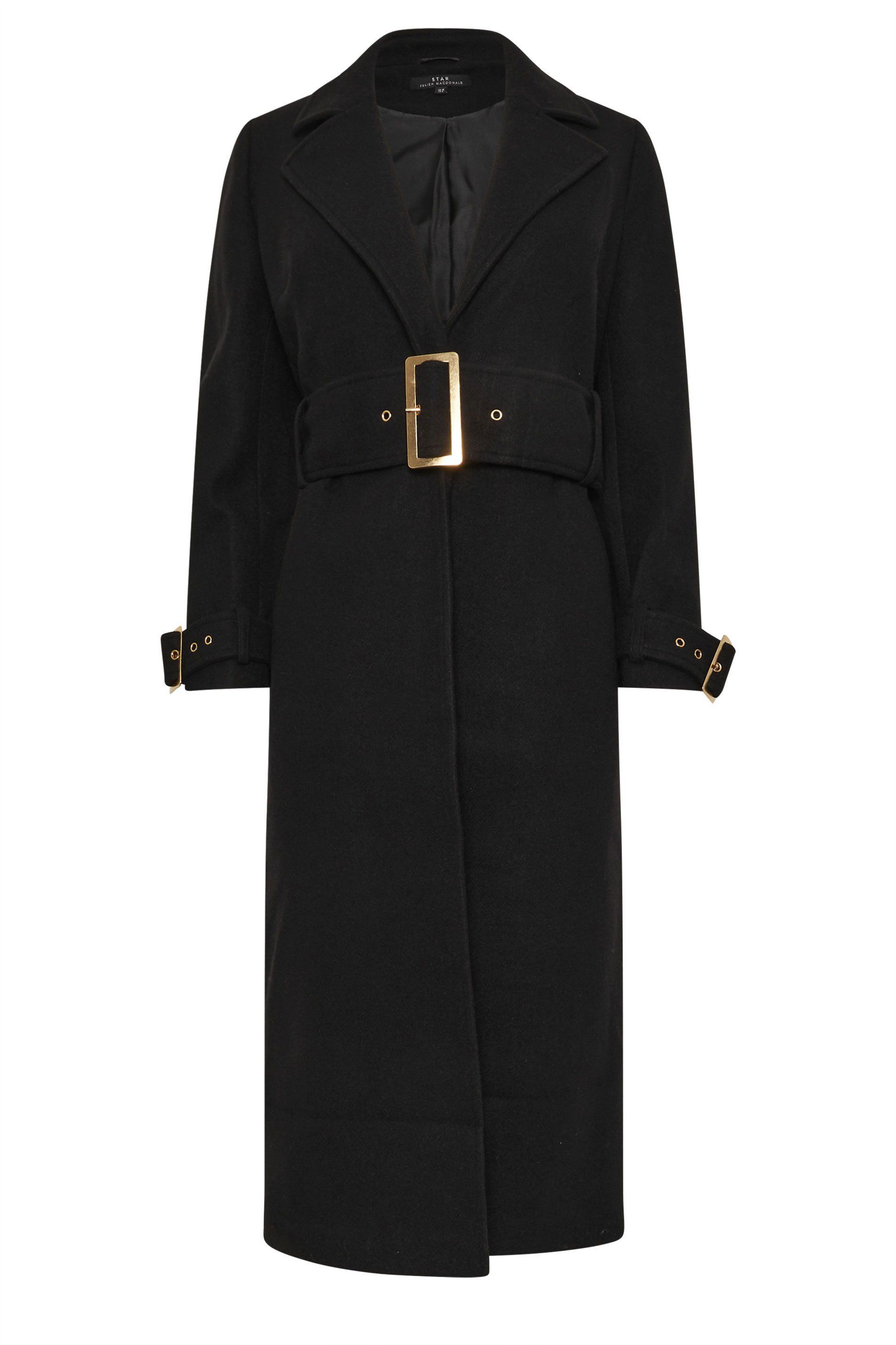 Star by Julien Macdonald Buckle Wrap Coat