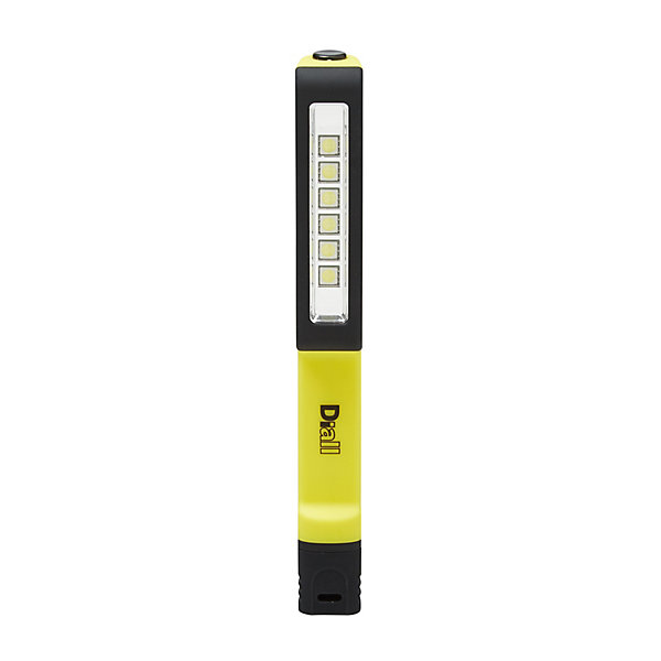Mini lampe d'inspection LED magnétique jaune Diall 100 lumens