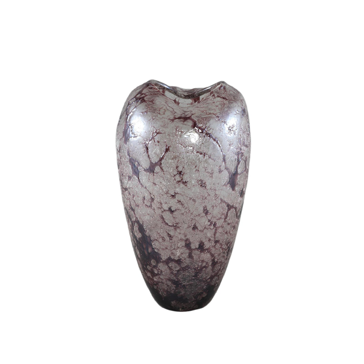 PTMD vaas Michellee - paars - 16x16x30cm