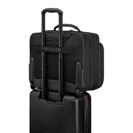 Wenger Legacy Black Series 15.6" Laptop Wheeled Case - Black