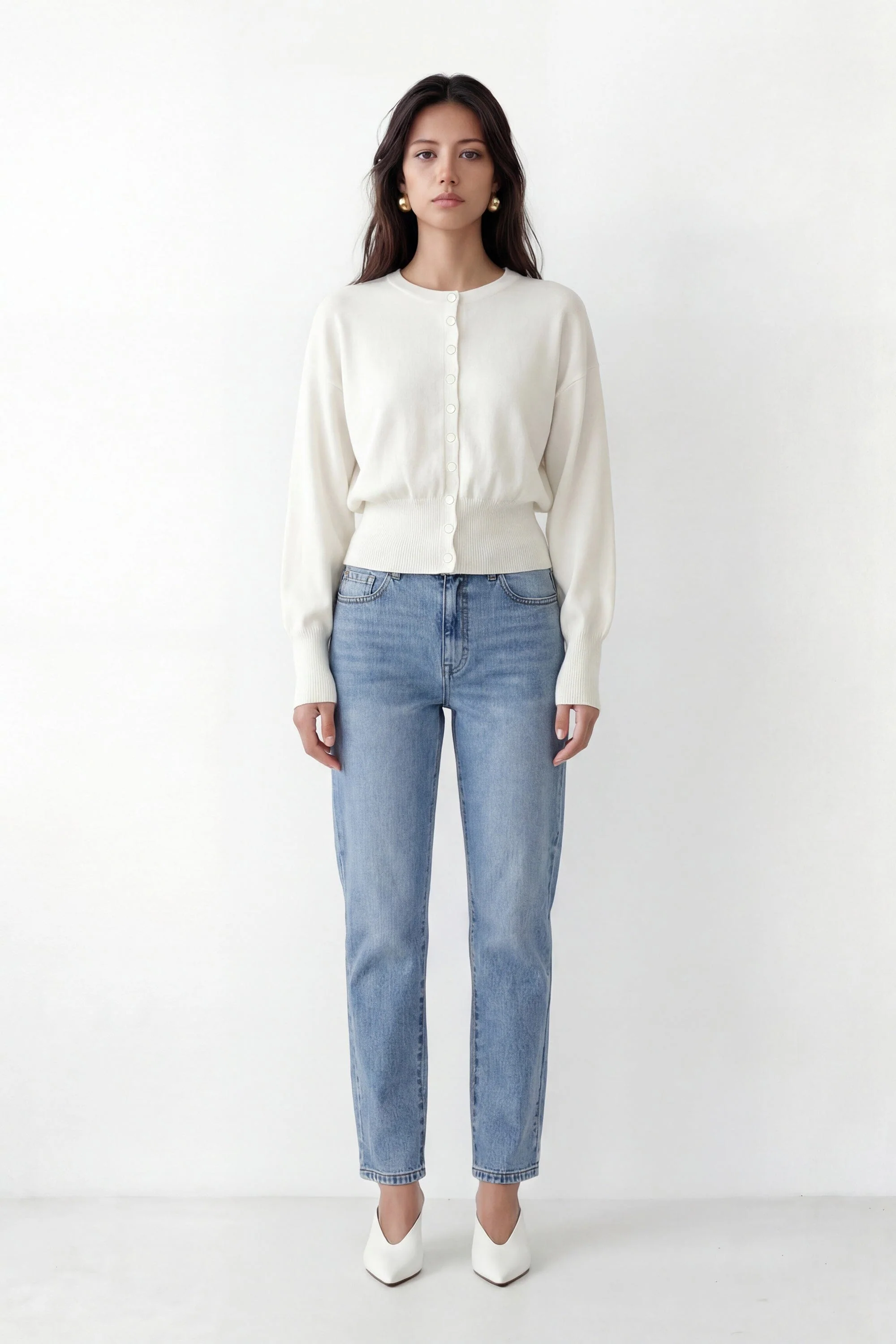 GILET - CARSON - ECRU