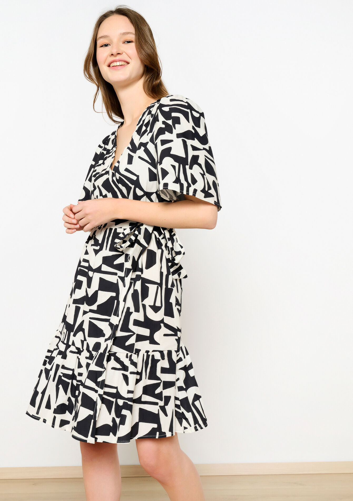 Wikkeljurk met print