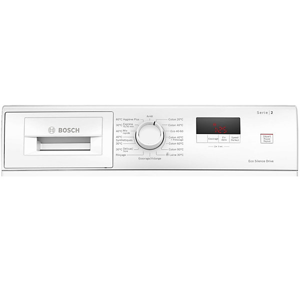 Lave-linge frontal 7 kg 1200 tours/min Bosch WGE02201FR