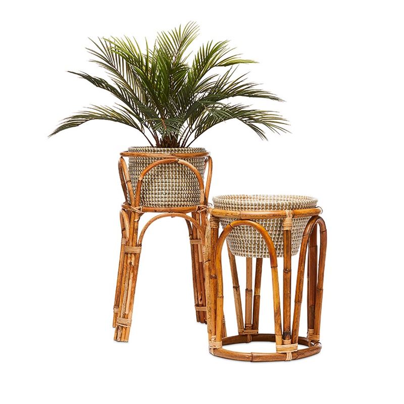 Airlie Natural Tower Plant Stand
