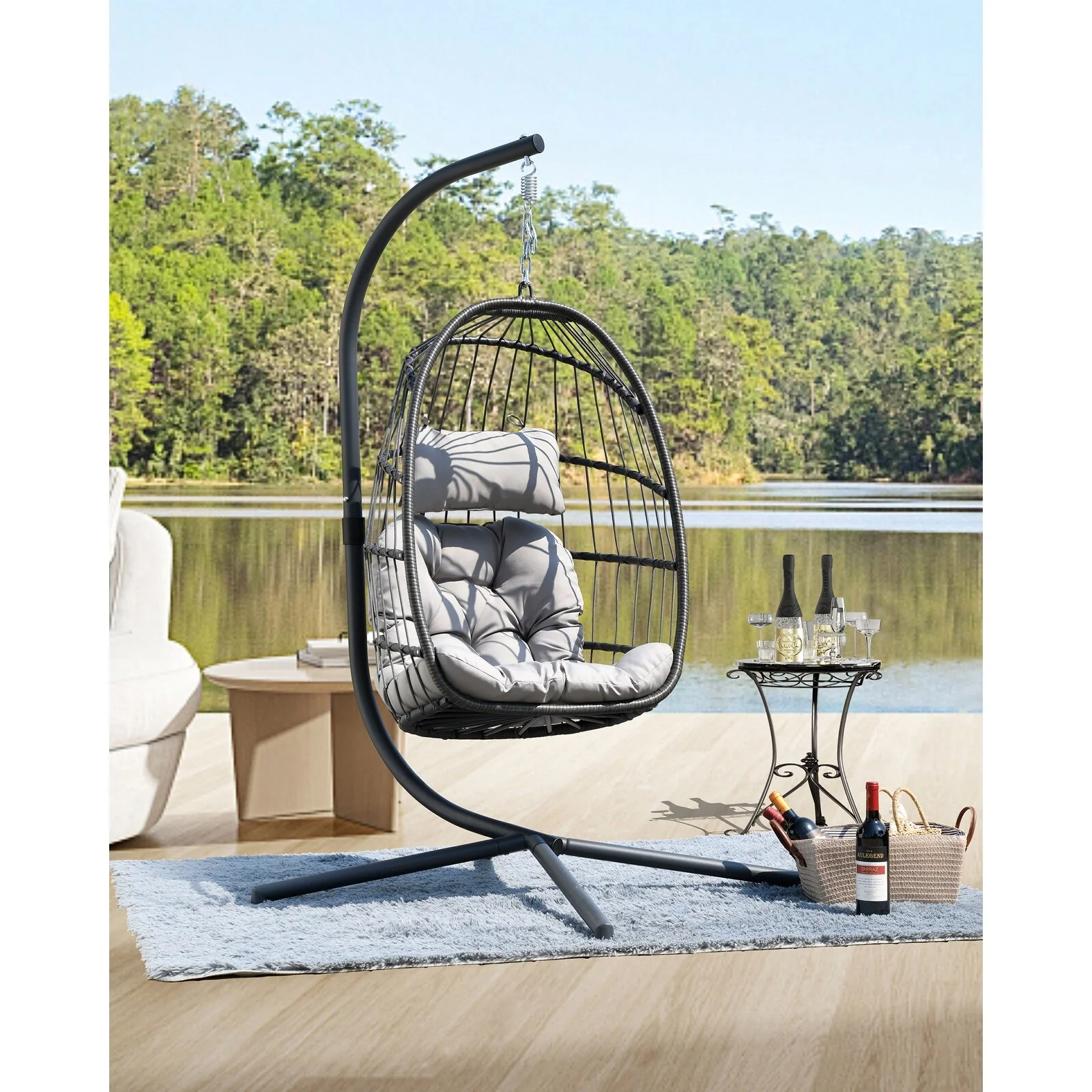 Swing Chair with Stand