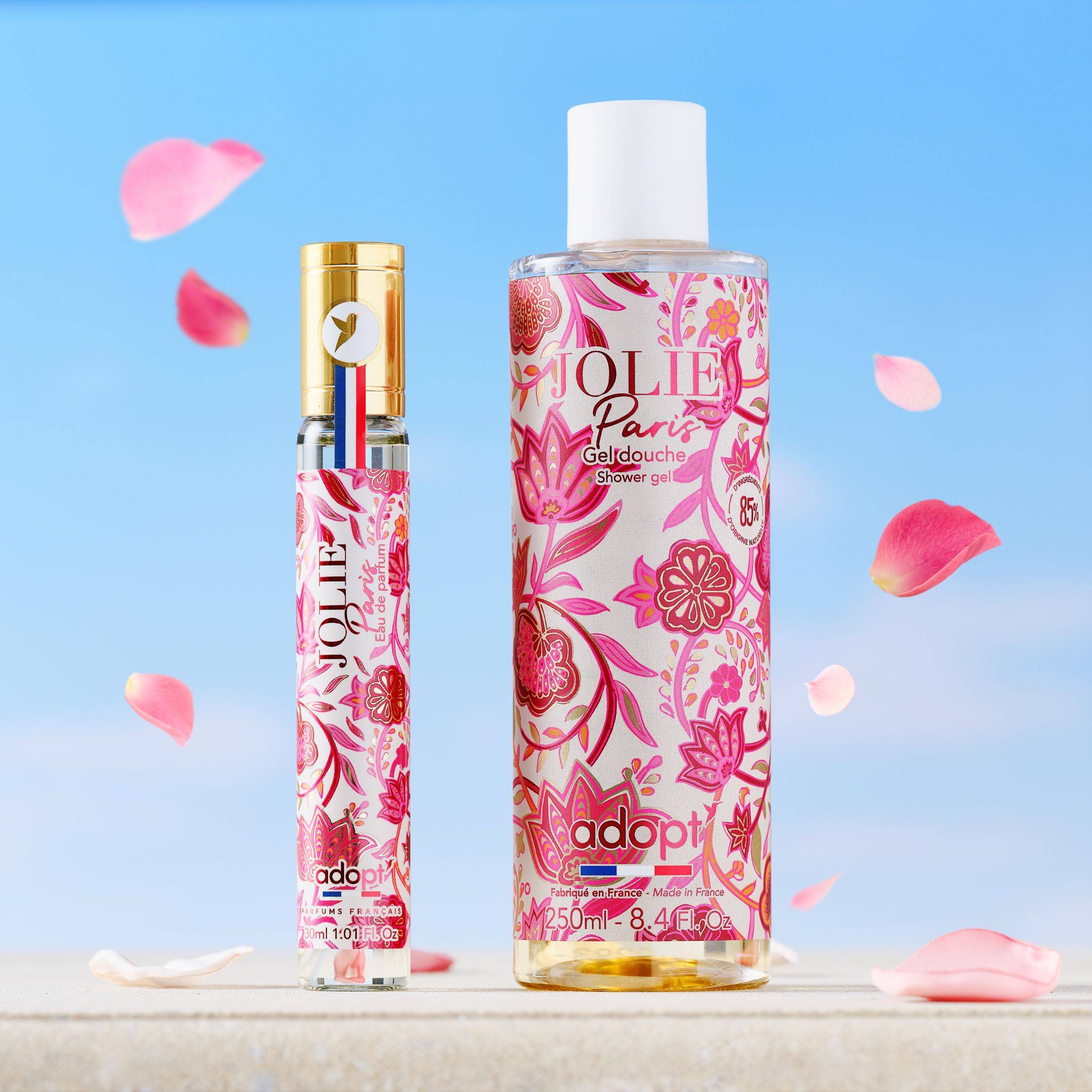 Jolie ParisCoffret eau de parfum 30 ml   gel douche 250 ml