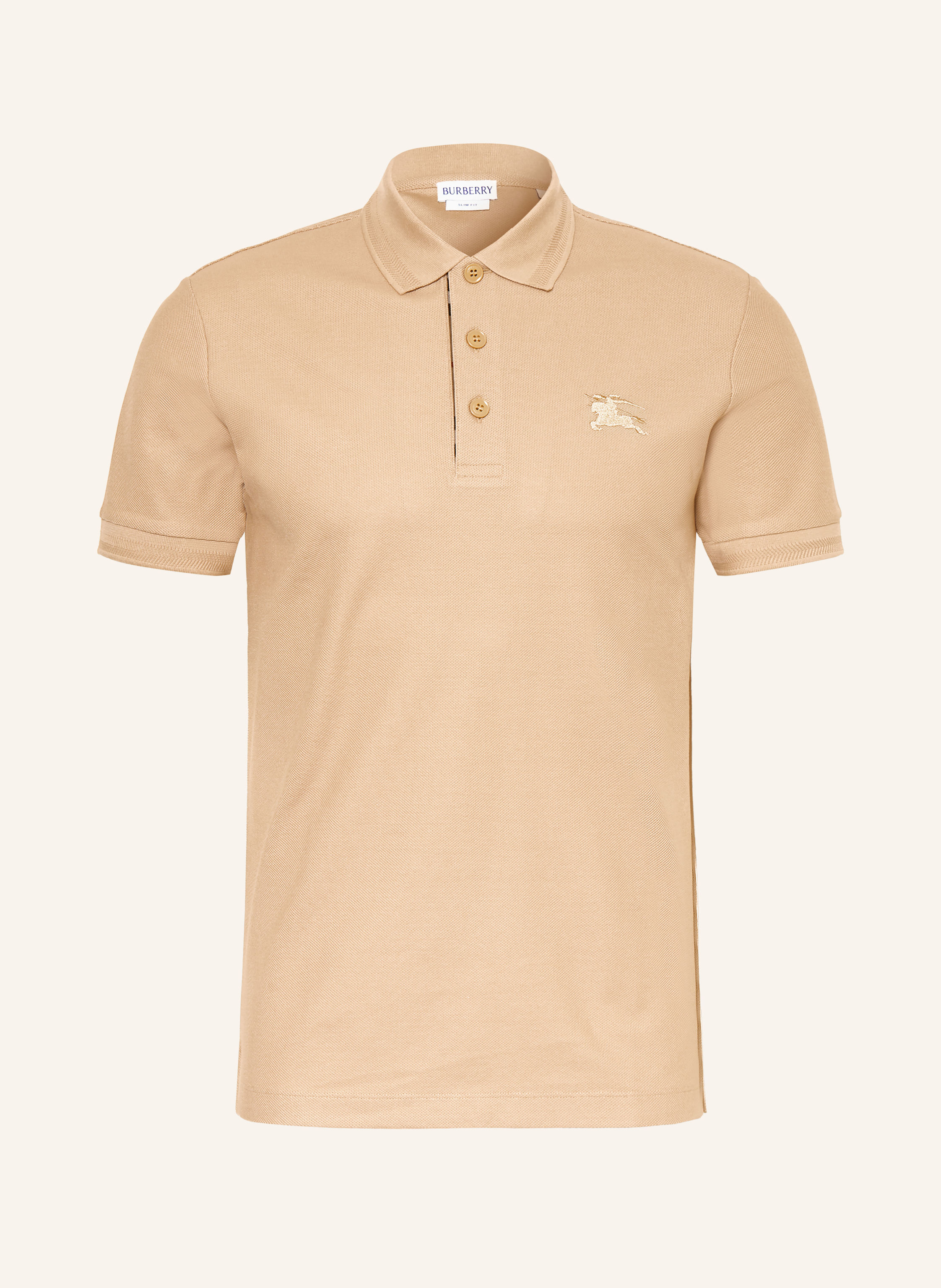 BURBERRY Piqué-Poloshirt EDDIE Slim Fit