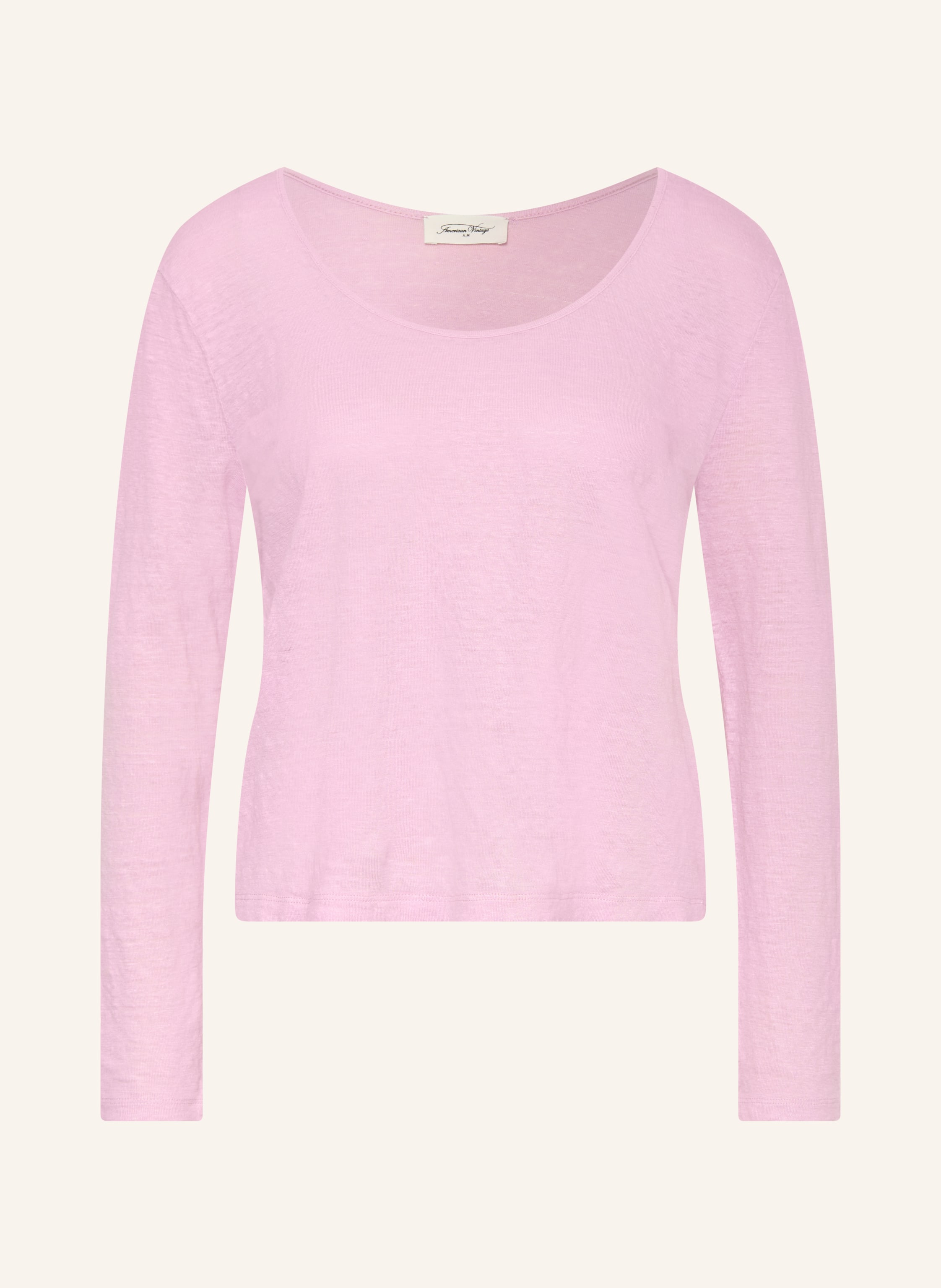 American Vintage Longsleeve DUALY aus Leinen