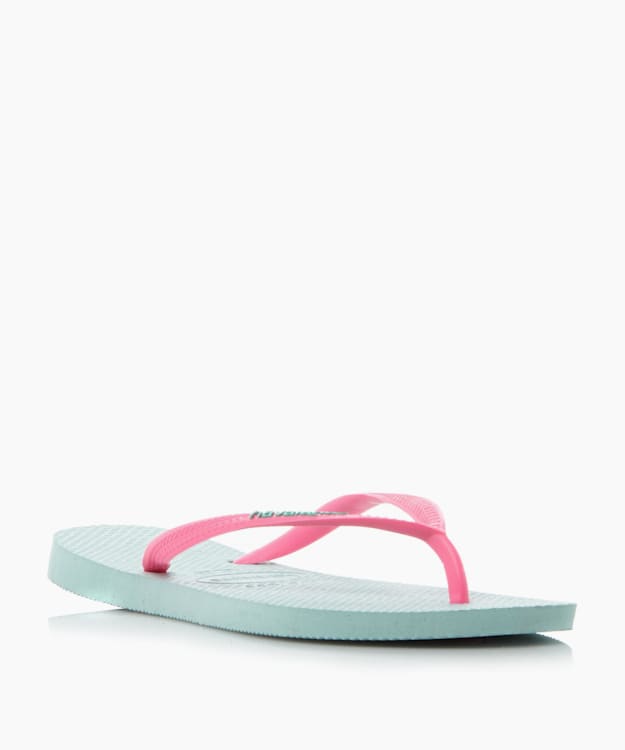 Slim Flip Flops Mint - Havaianas Two-Tone Flip Flops