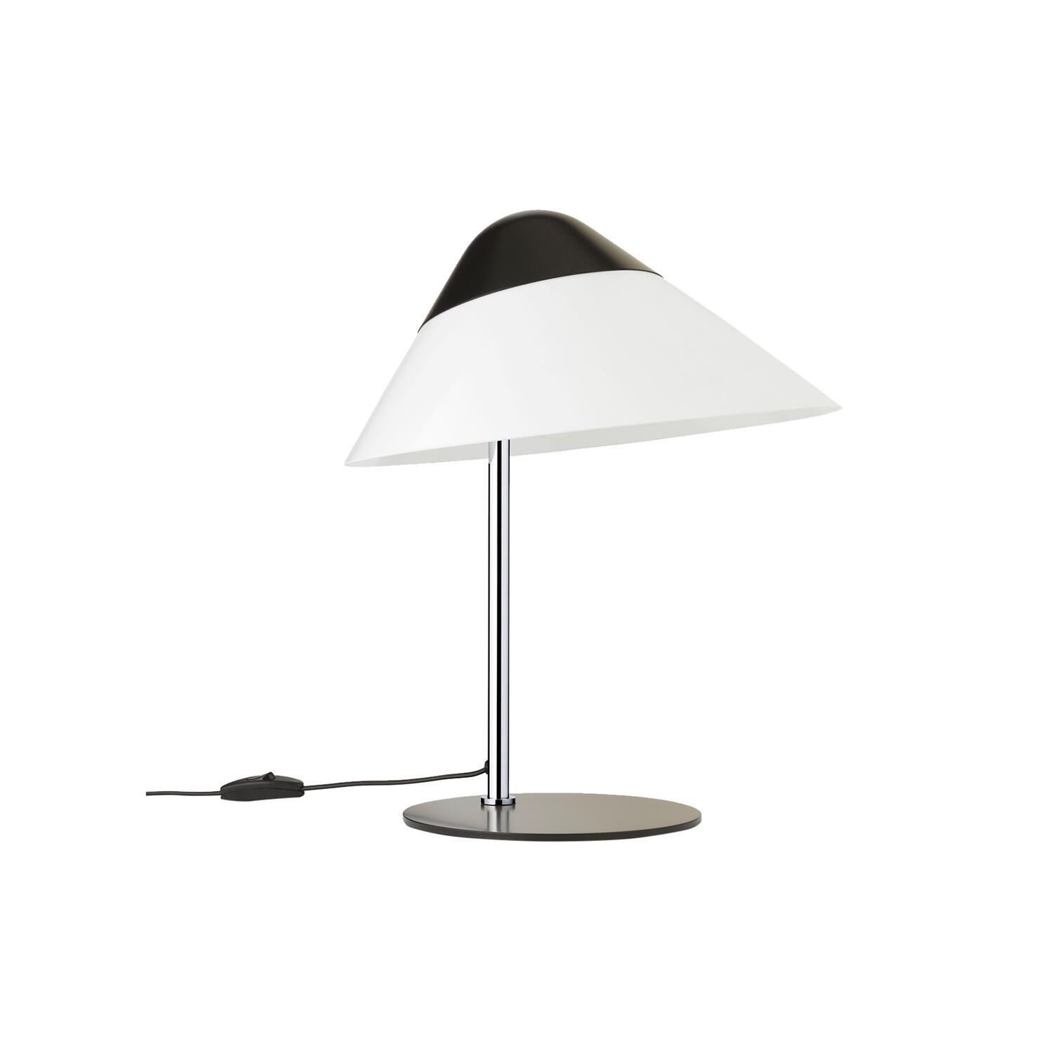 HJW01 Opala bordlampe mini, sort