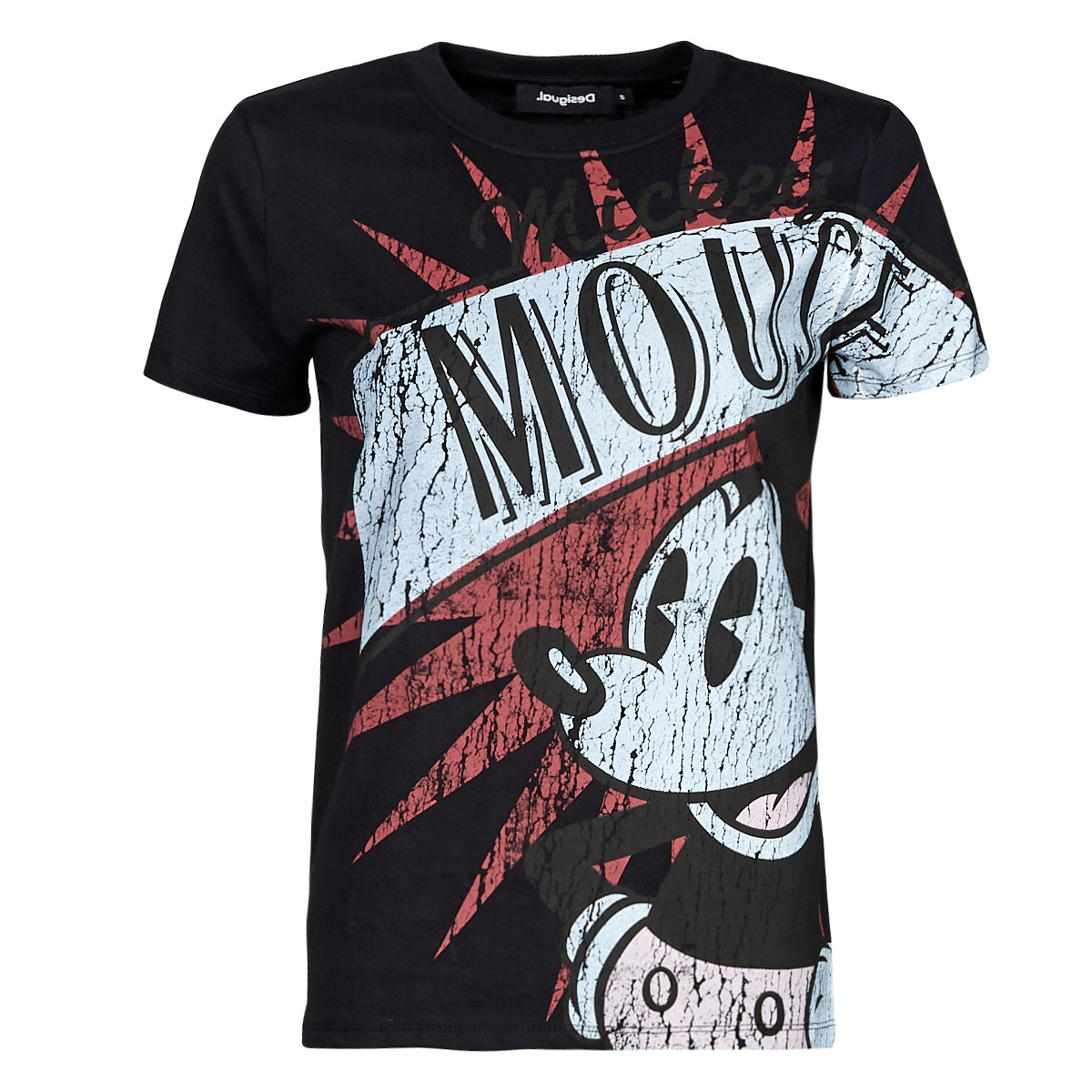 Desigual - TS_MICKEY BOOM - Black
