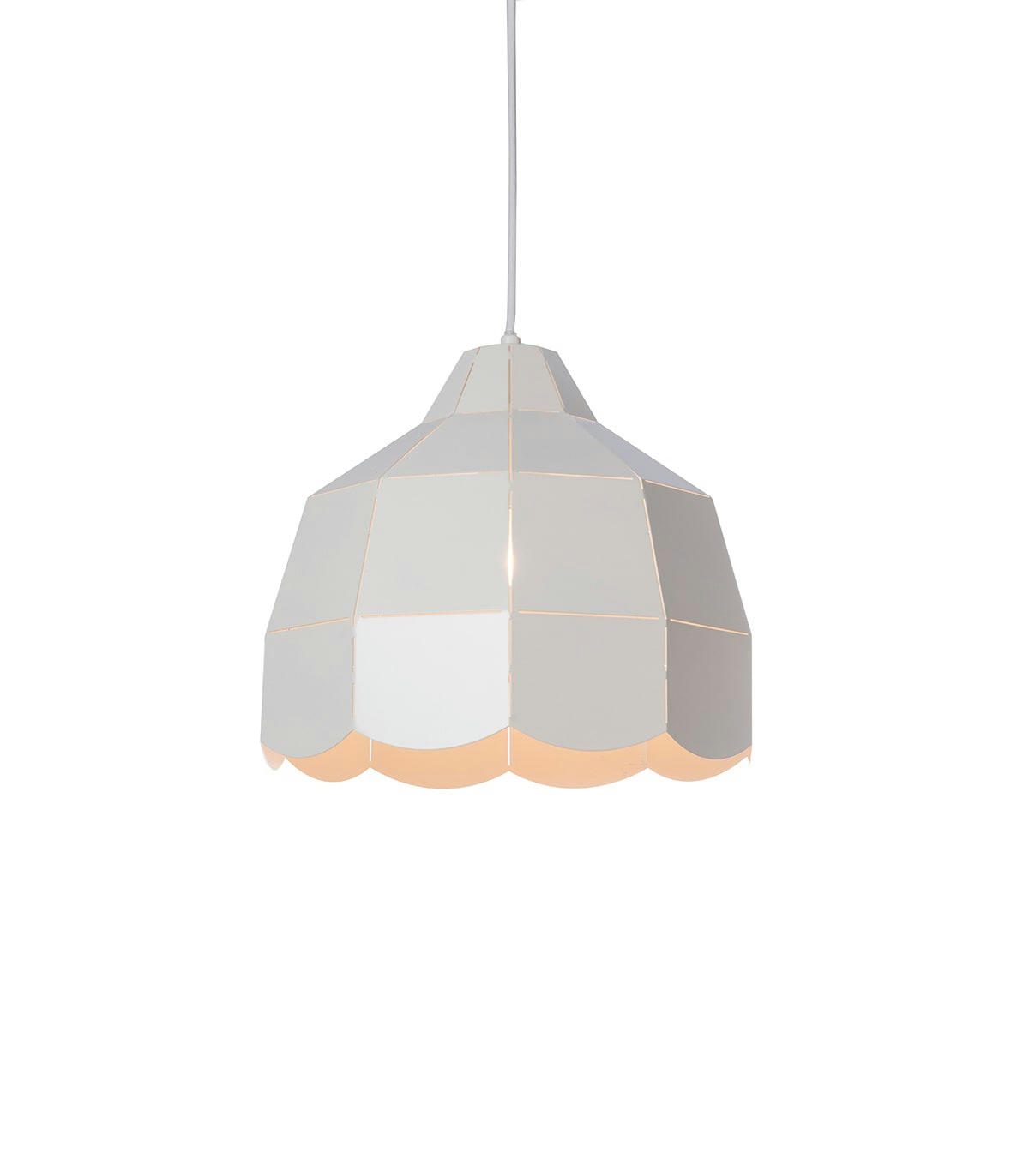 VENISE - Suspension en métal blanc d. 29 cm
