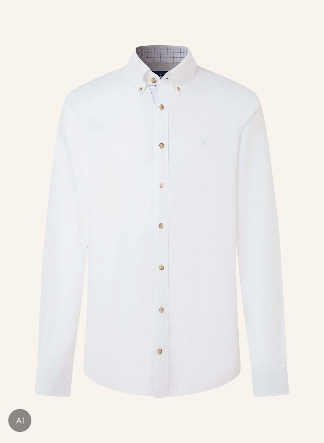 HACKETT LONDON Freizeithemd FLANNEL MULTI TRIM