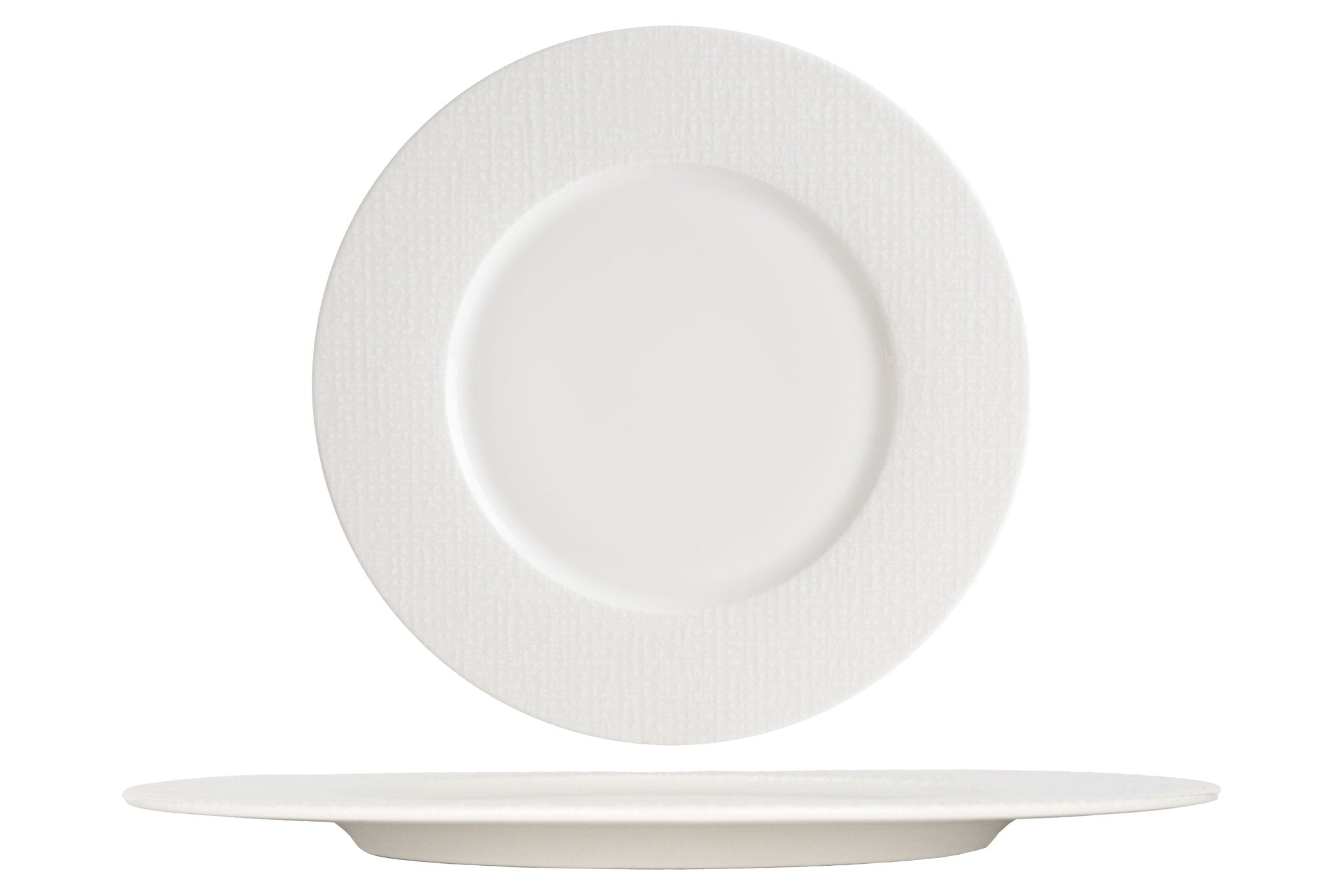 Bonna Dinerbord - Patch Neat - Porselein - 28 cm - set van 6