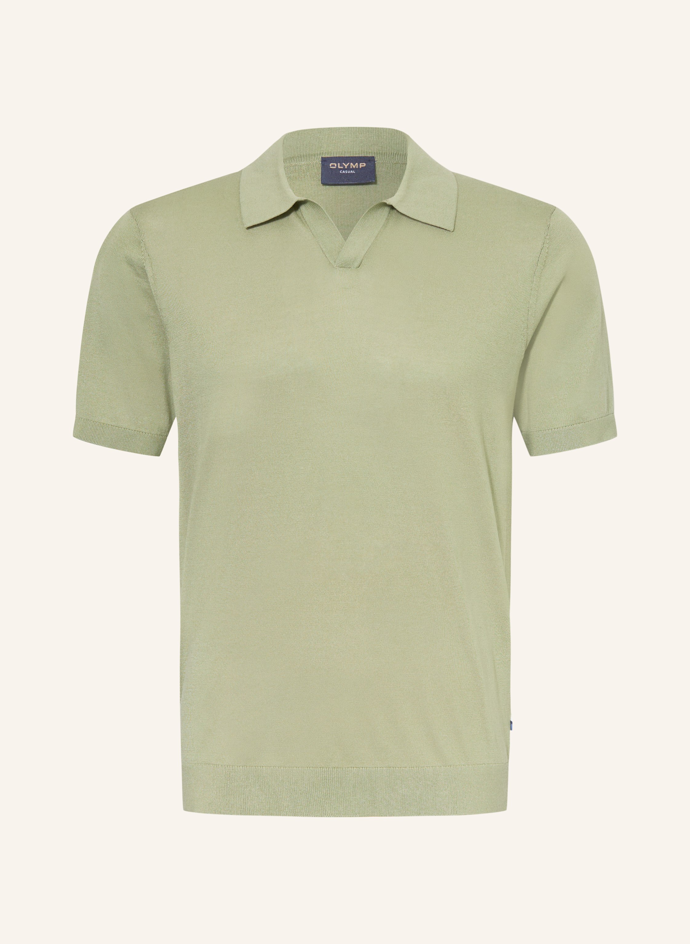 OLYMP Strick-Poloshirt