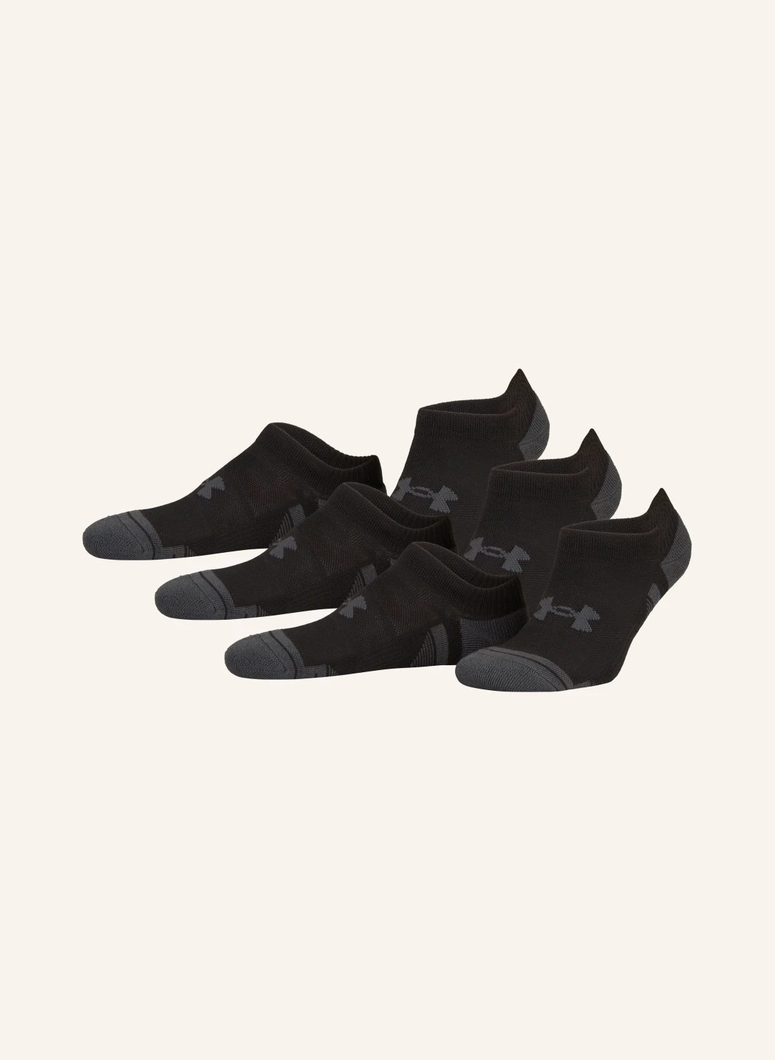 UNDER ARMOUR 3er-Pack Sneakersocken UA PERFORMANCE TECH