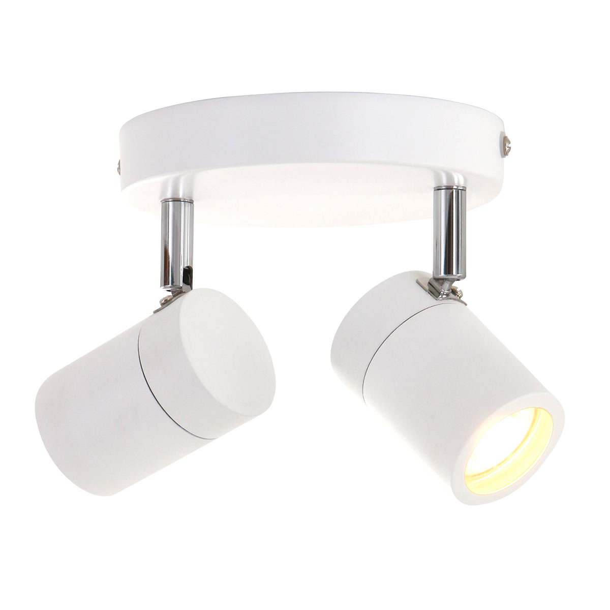 Mexlite - spot - Upround LED - wit - metaal - Ø 24cm - GU10 - 2487W