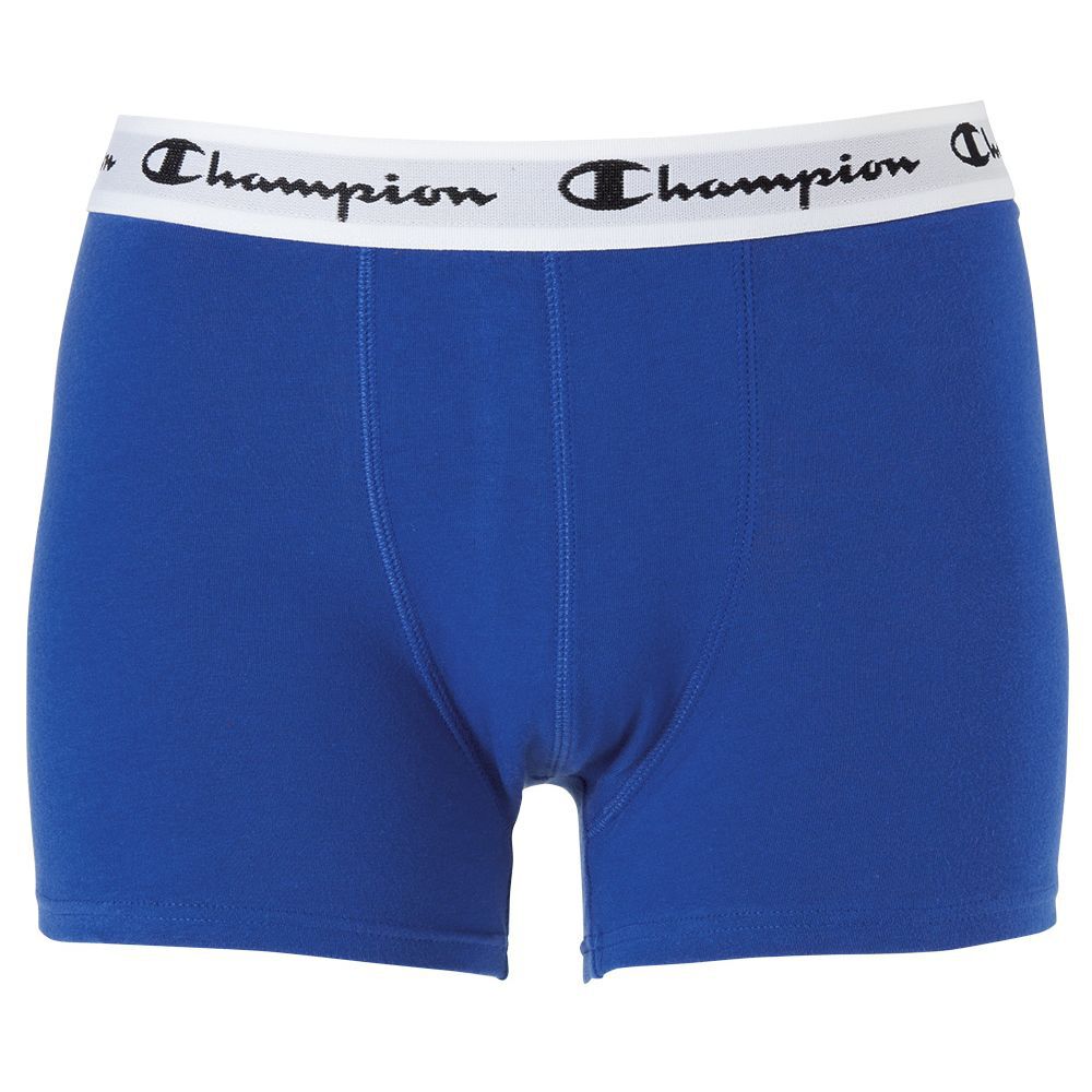 Boxer homme Champion bleu et rouge x2