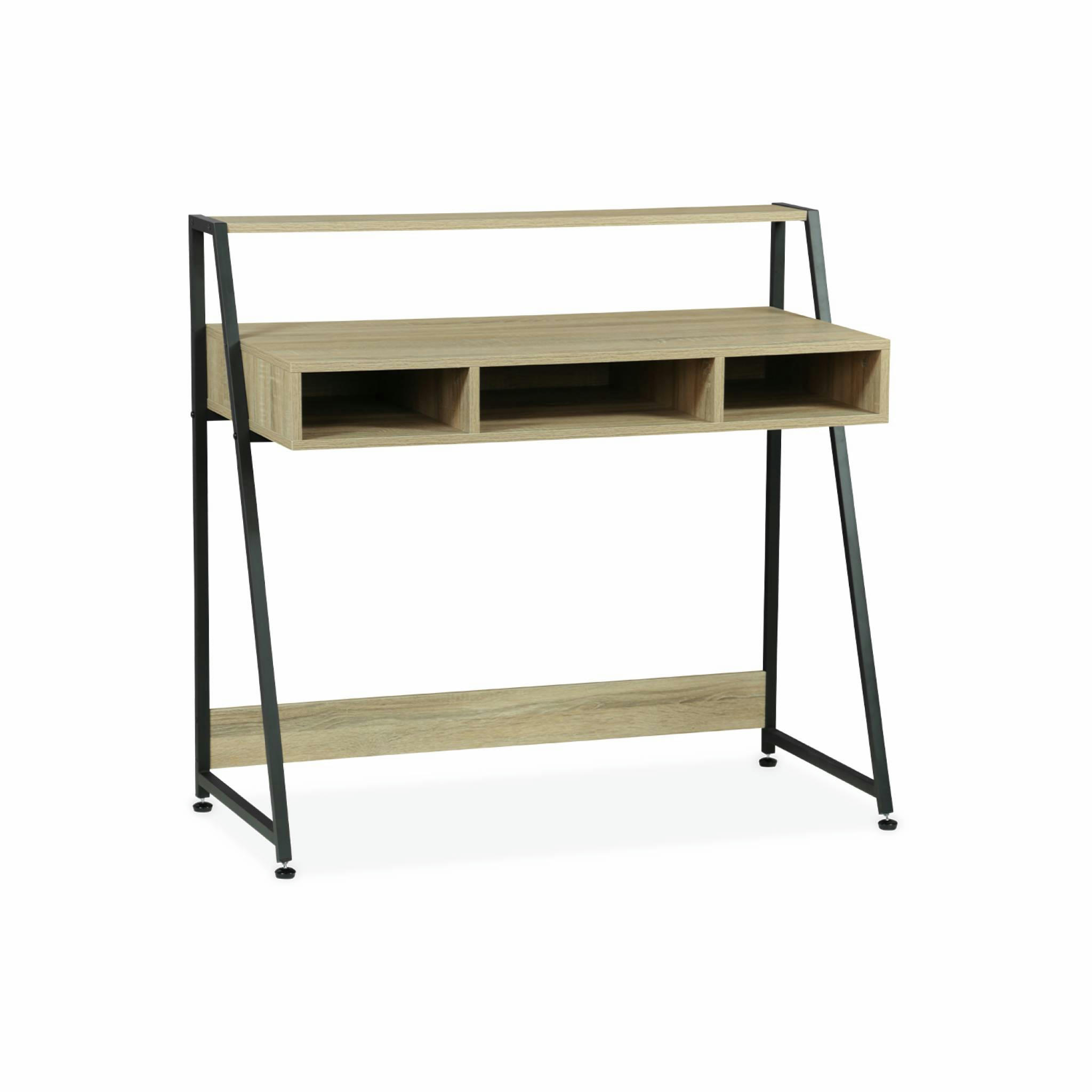LOFT - Bureau décor bois & métal