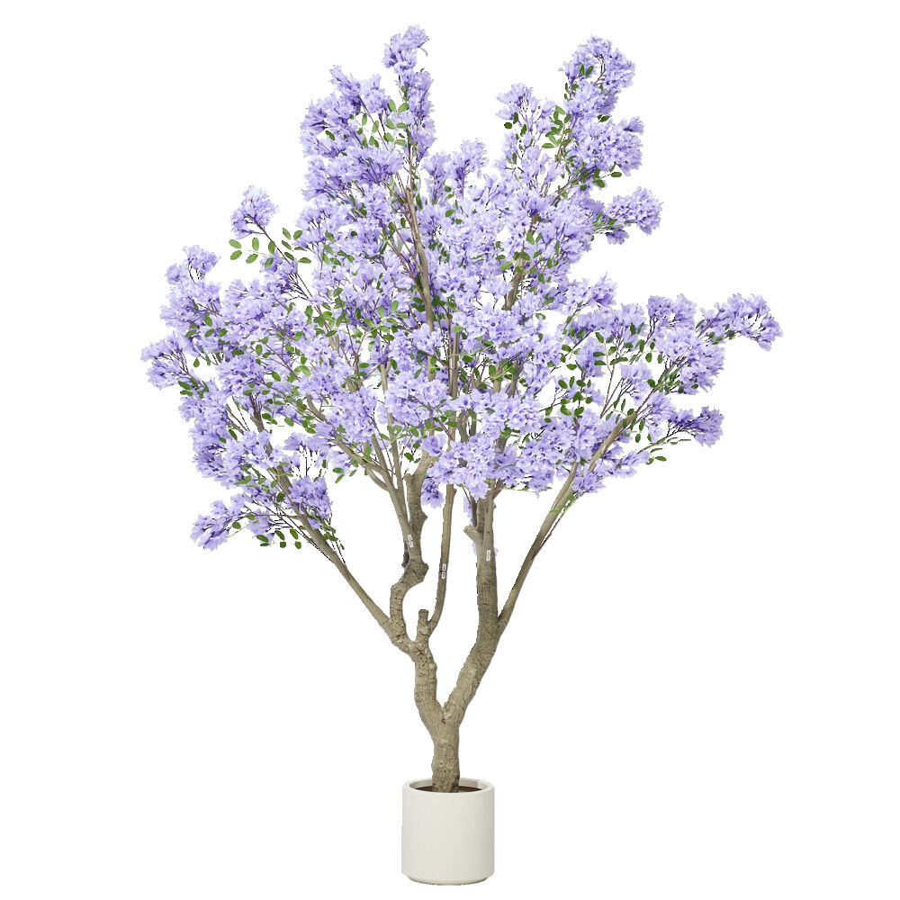 Arbre artificiel XL jacaranda violet H250cm