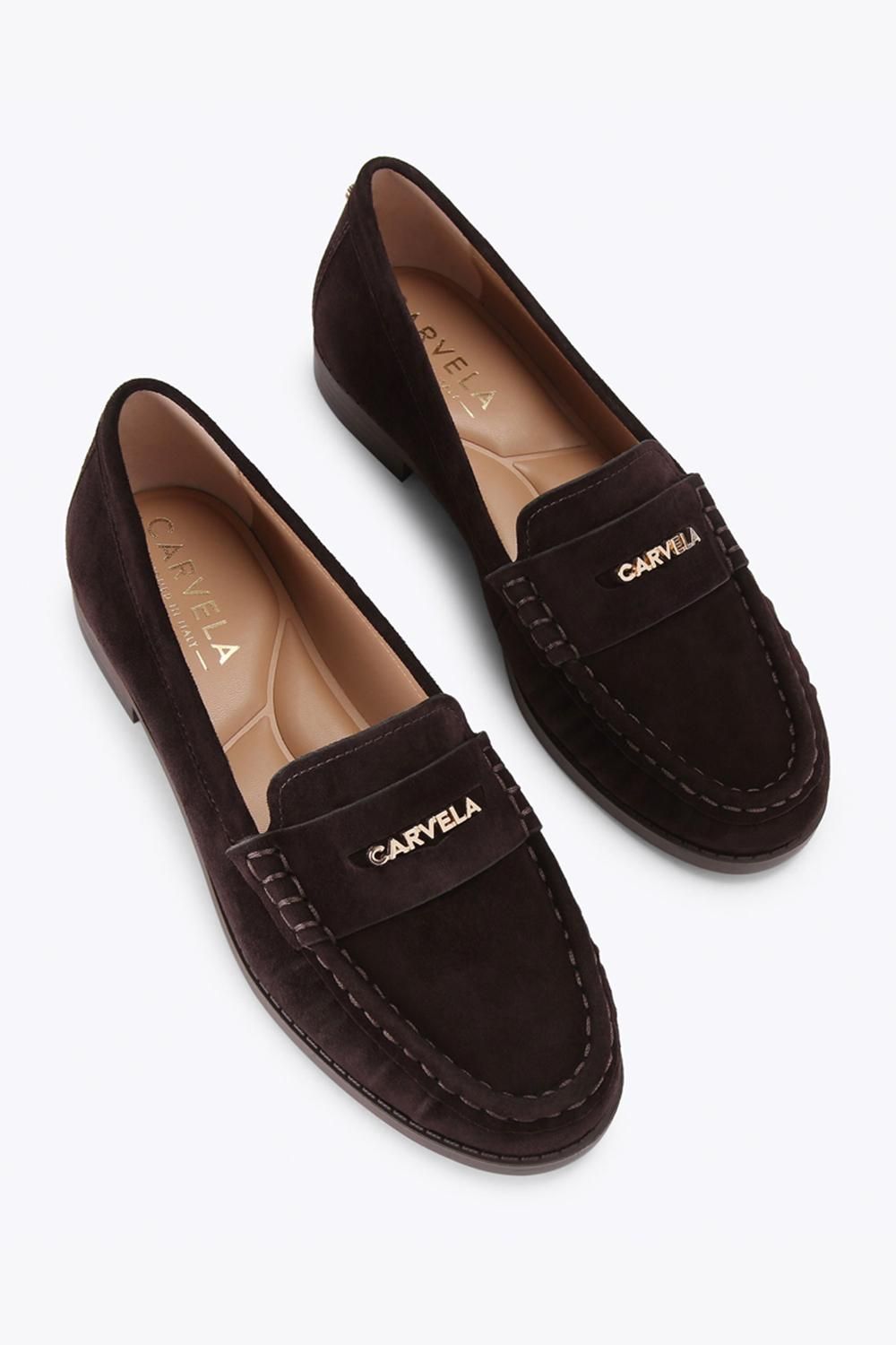 Carvela Avanti Loafer' Suede Flats