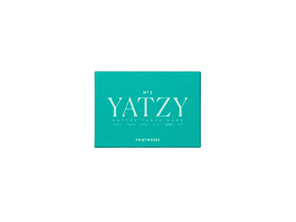 Printworks Spel Classic - Yatzy - Groen