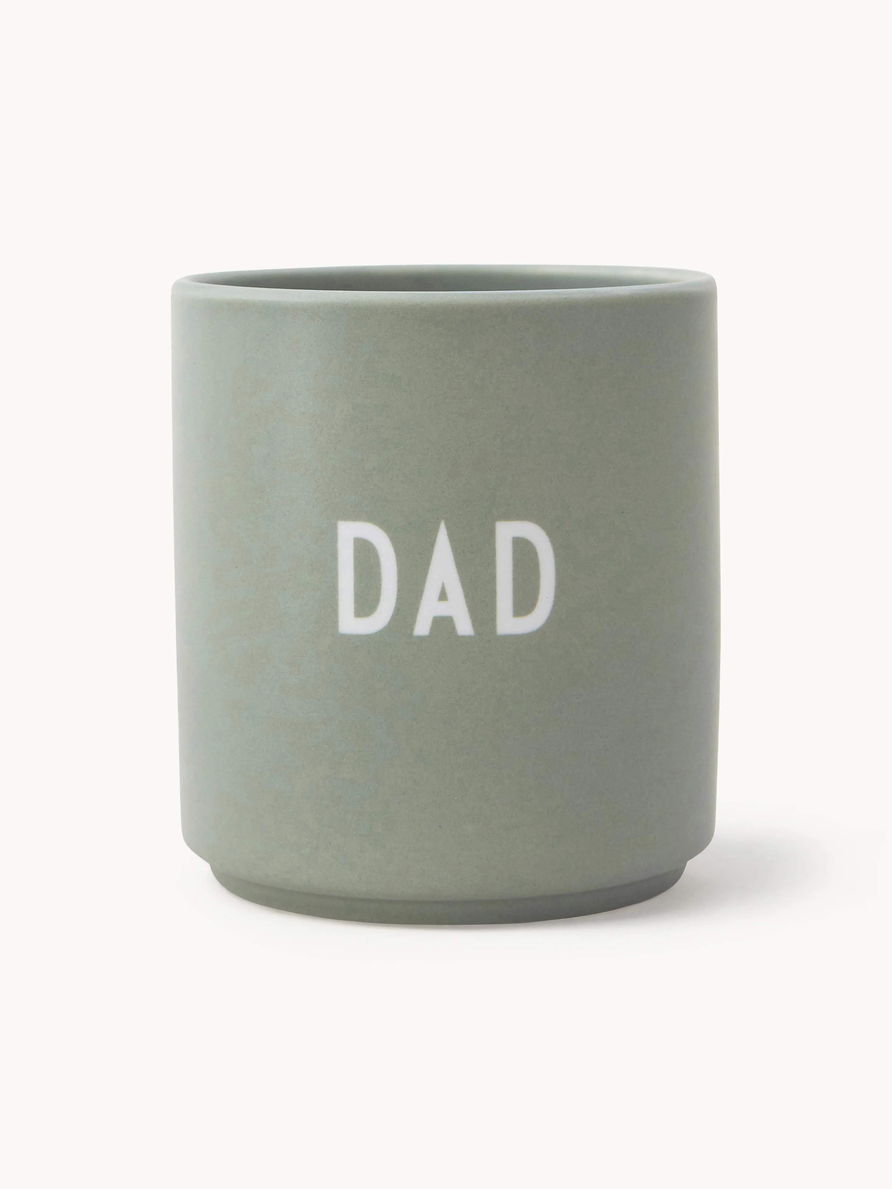 Design-Kaffeebecher Dad/Love