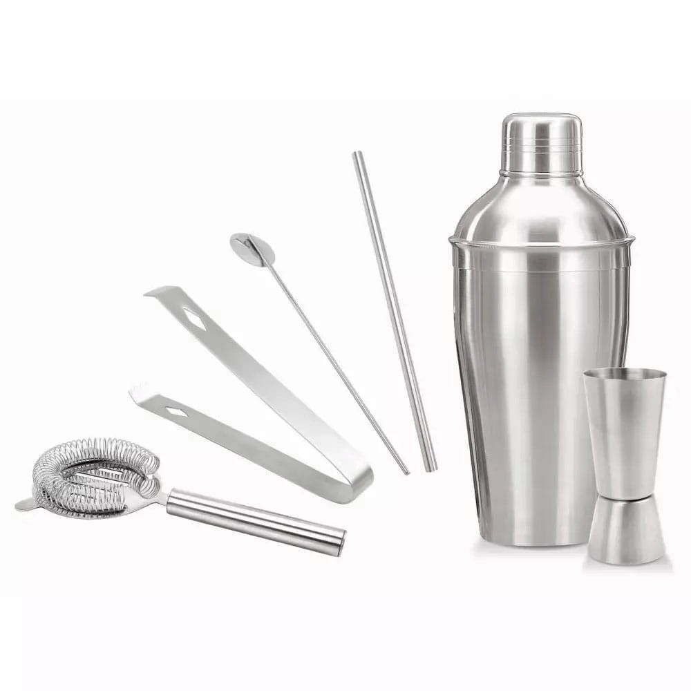 Zestaw barowy shaker 550ml do koktajli 6 ele. KINGHOFF KH-1392