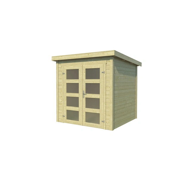 Gartenhaus »Zambezi 2«, Holz, BxHxT: 220 x 210,9 x 274,7 cm (Außenmaße inkl. Dachüberstand)