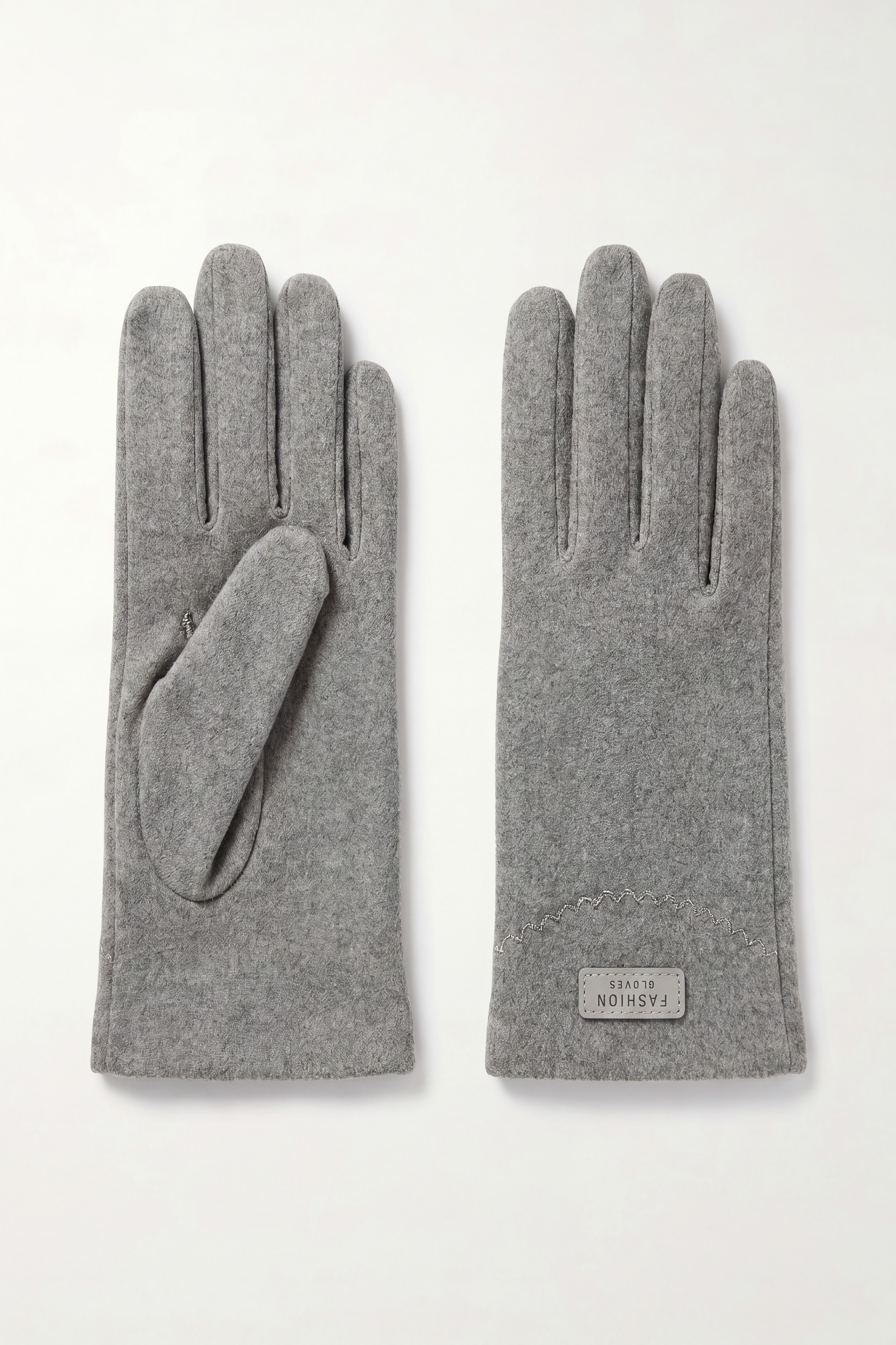 Vellin Plain Gloves with Single Stripe & Fleece Lining