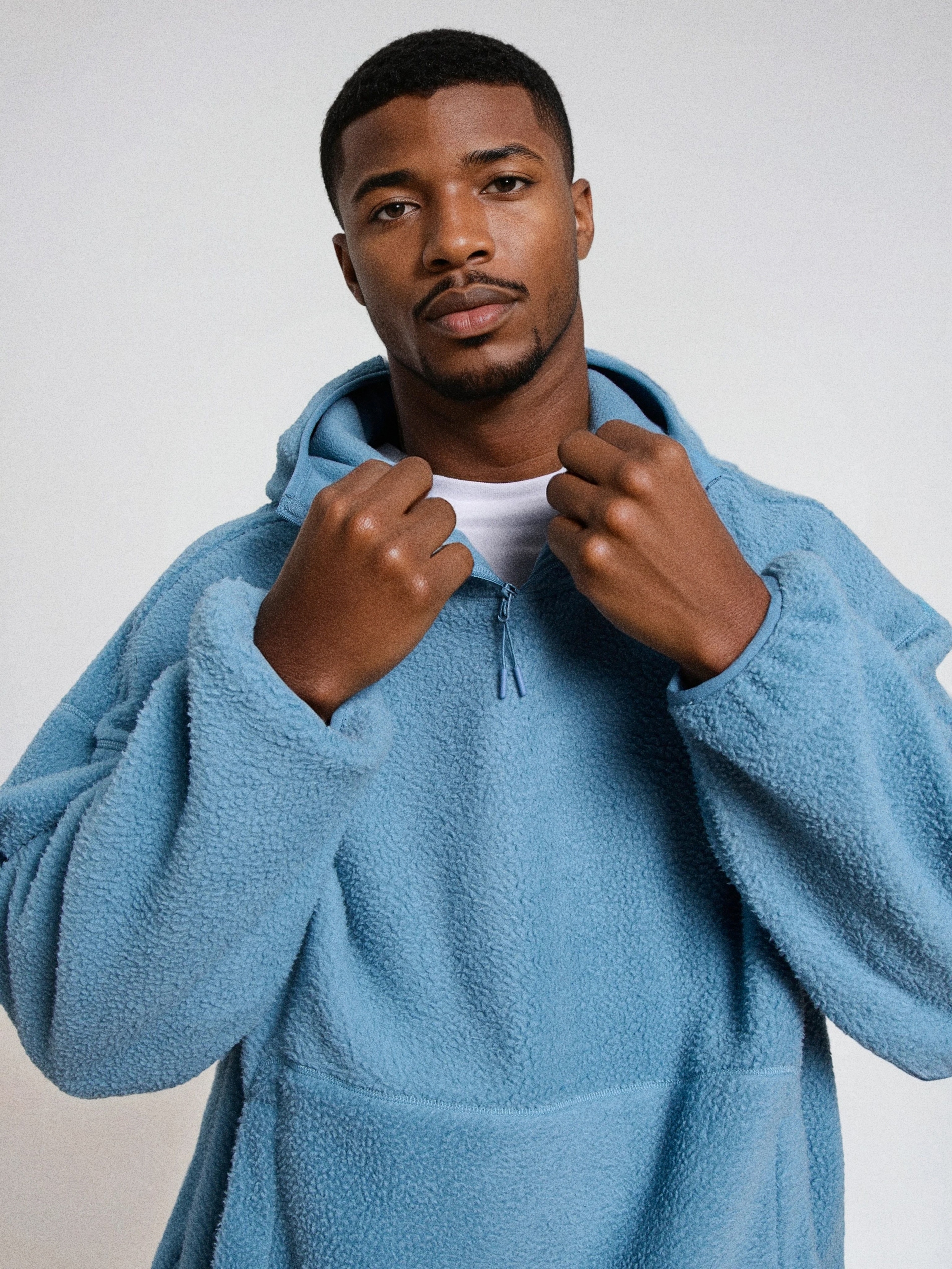 Bluza pullover z kapturem