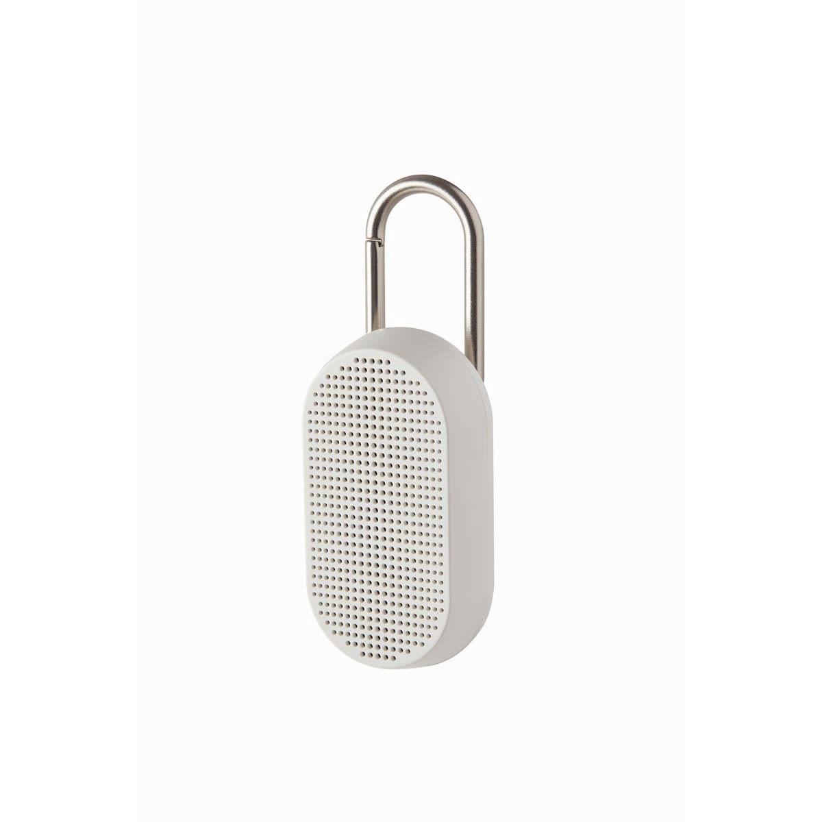 MINO T - Enceinte bluetooth avec mousqueton en ABS blanc