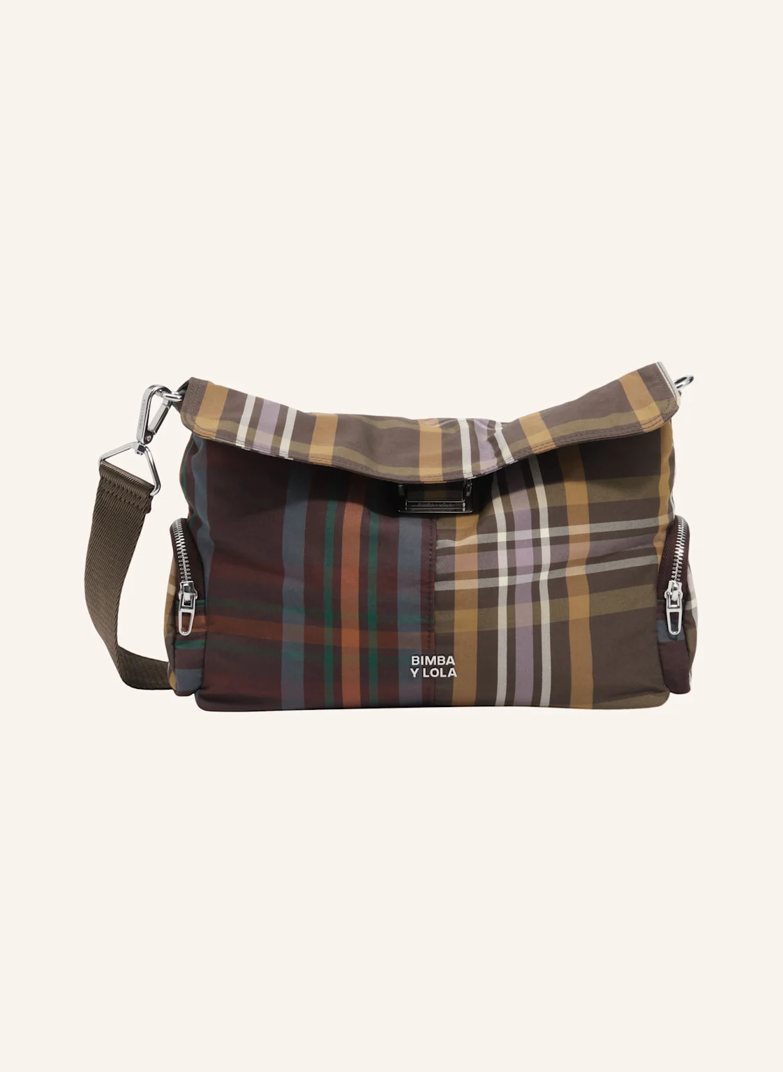 BIMBA Y LOLA Tartanmuster-Tasche