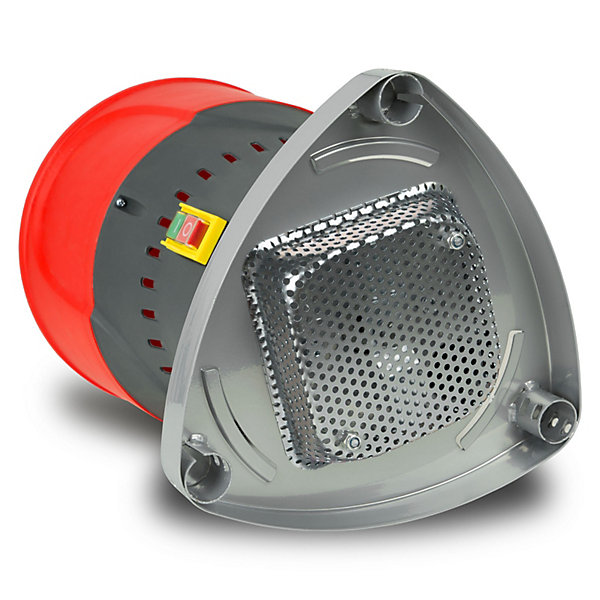 EBERTH Moulin à Céréales électrique sur Pied, Trémie de Remplissage de 13L, Moteur électrique de 1300 W, 400kg/h, 5 Tamis inclus