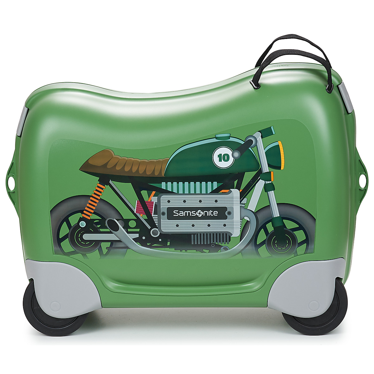 Sammies - RIDE-ON SUITCASE MOTORBIKE - Green