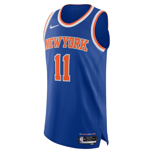 Jalen Brunson New York Knicks Nike Authentic Player Jersey - Icon Edition - Blue