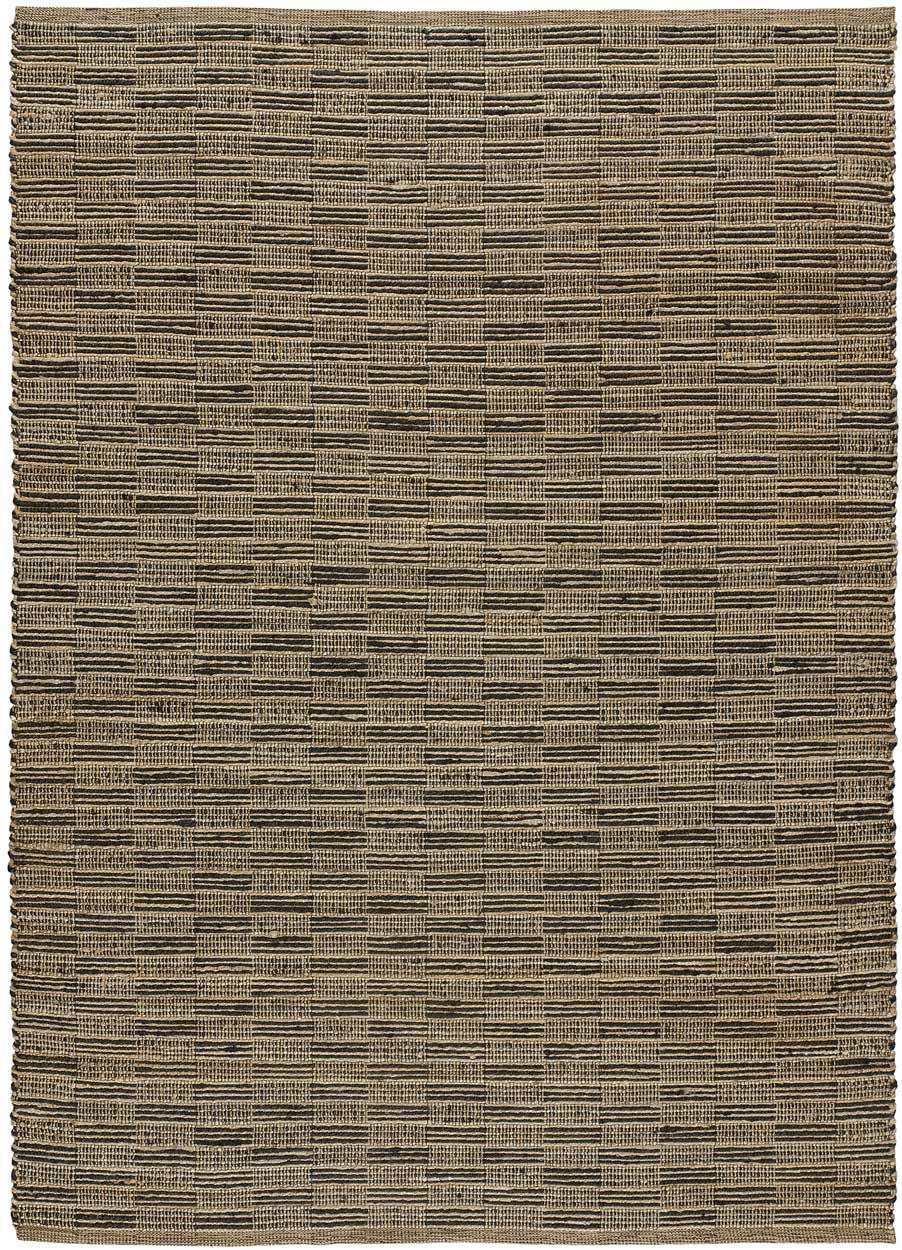 POONA - Tapis en jute marron, 120X170 cm