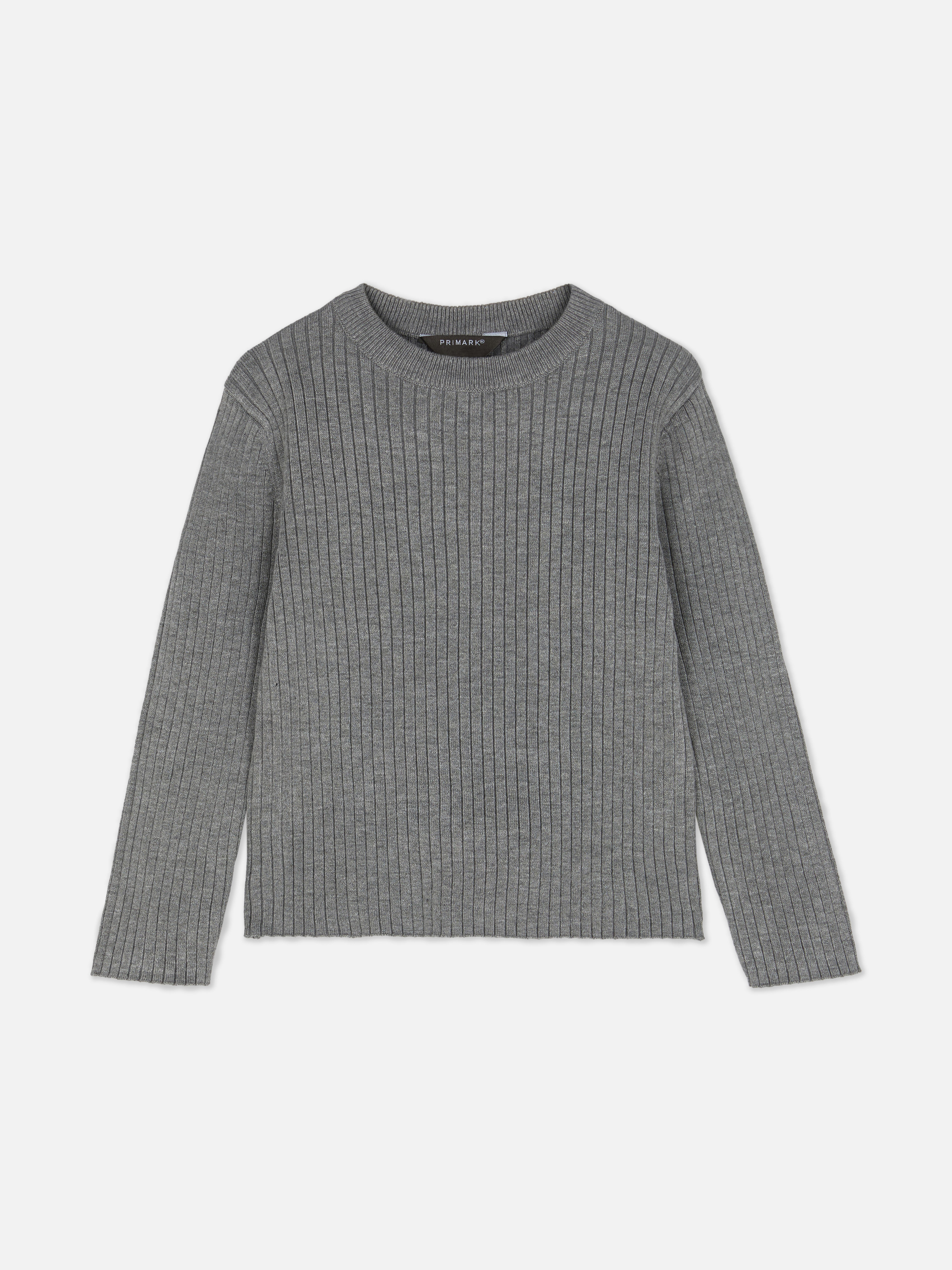 1.5-8yrs | Ribbed Ruffle Sweater