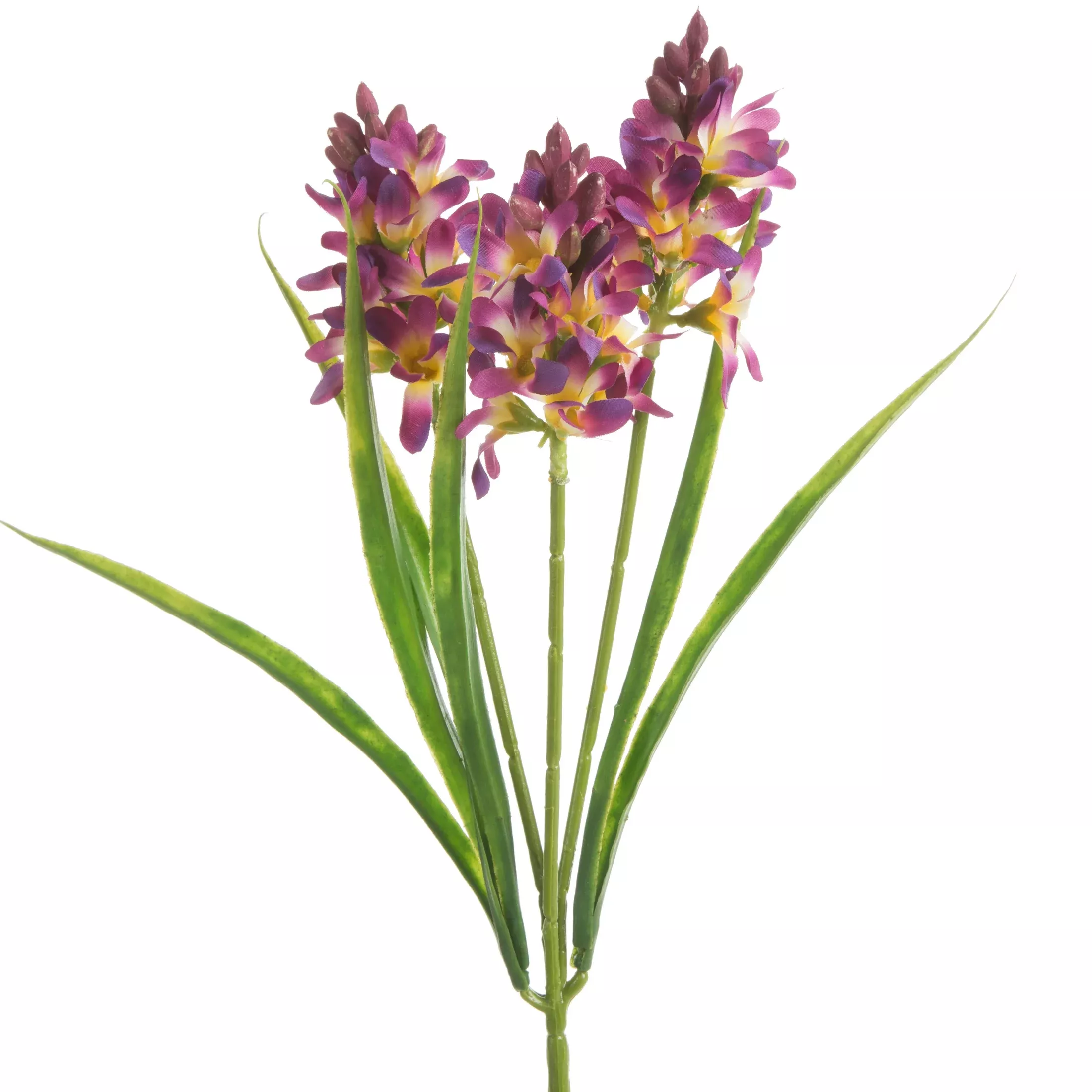 Kwiat sztuczny hiacynt bordowy 32 cm