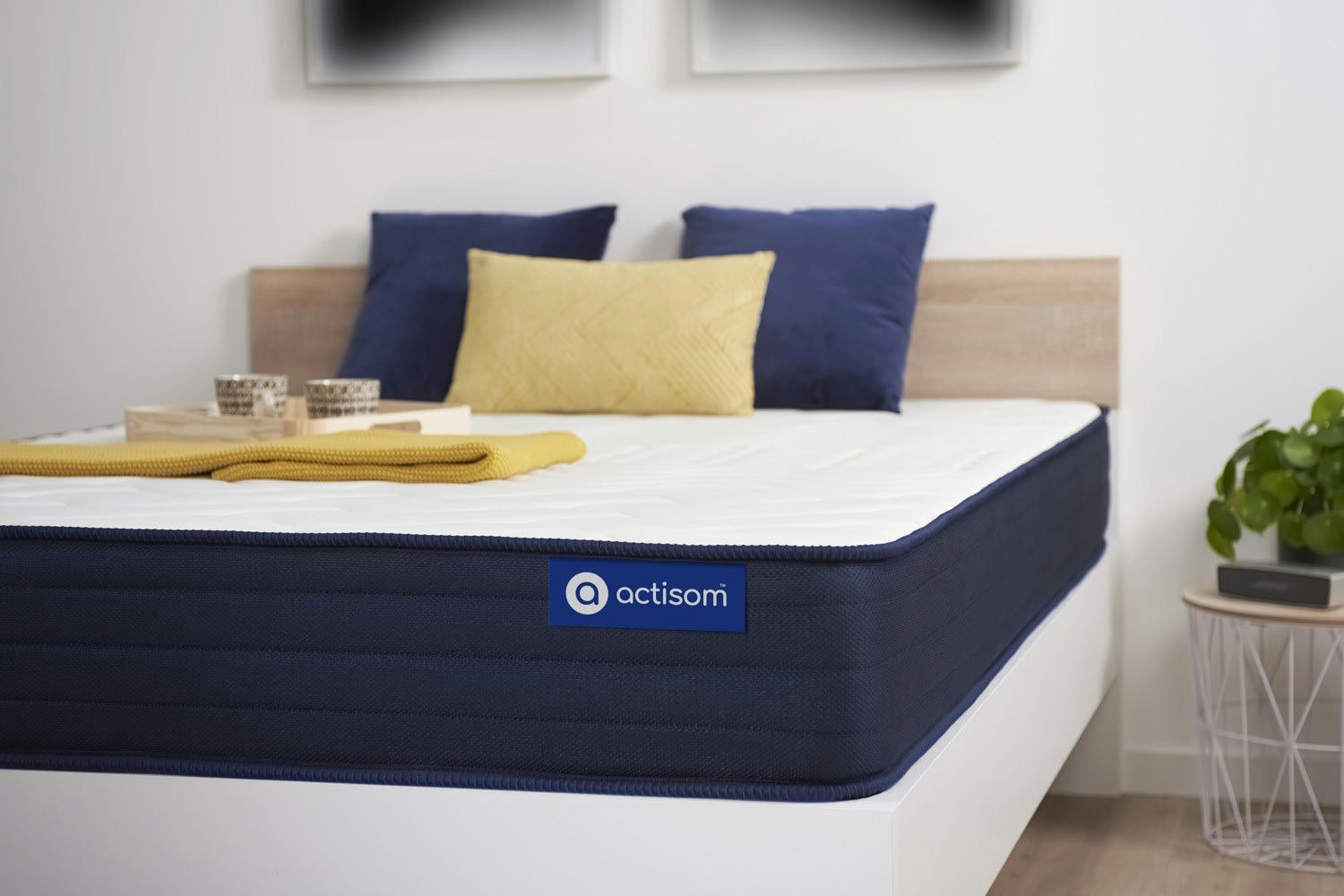 ACTILATEX LIFE - Matelas 80x190 cm Latex et mémoire de forme