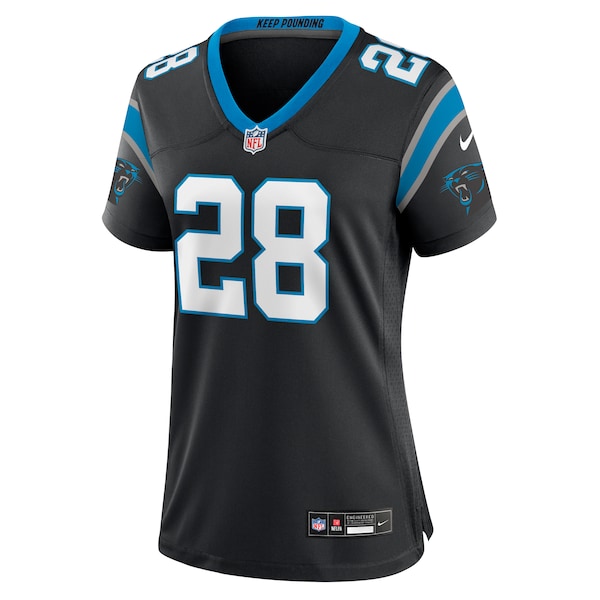 Jashaun Corbin Carolina Panthers Nike Women's Team Game Jersey -  Black