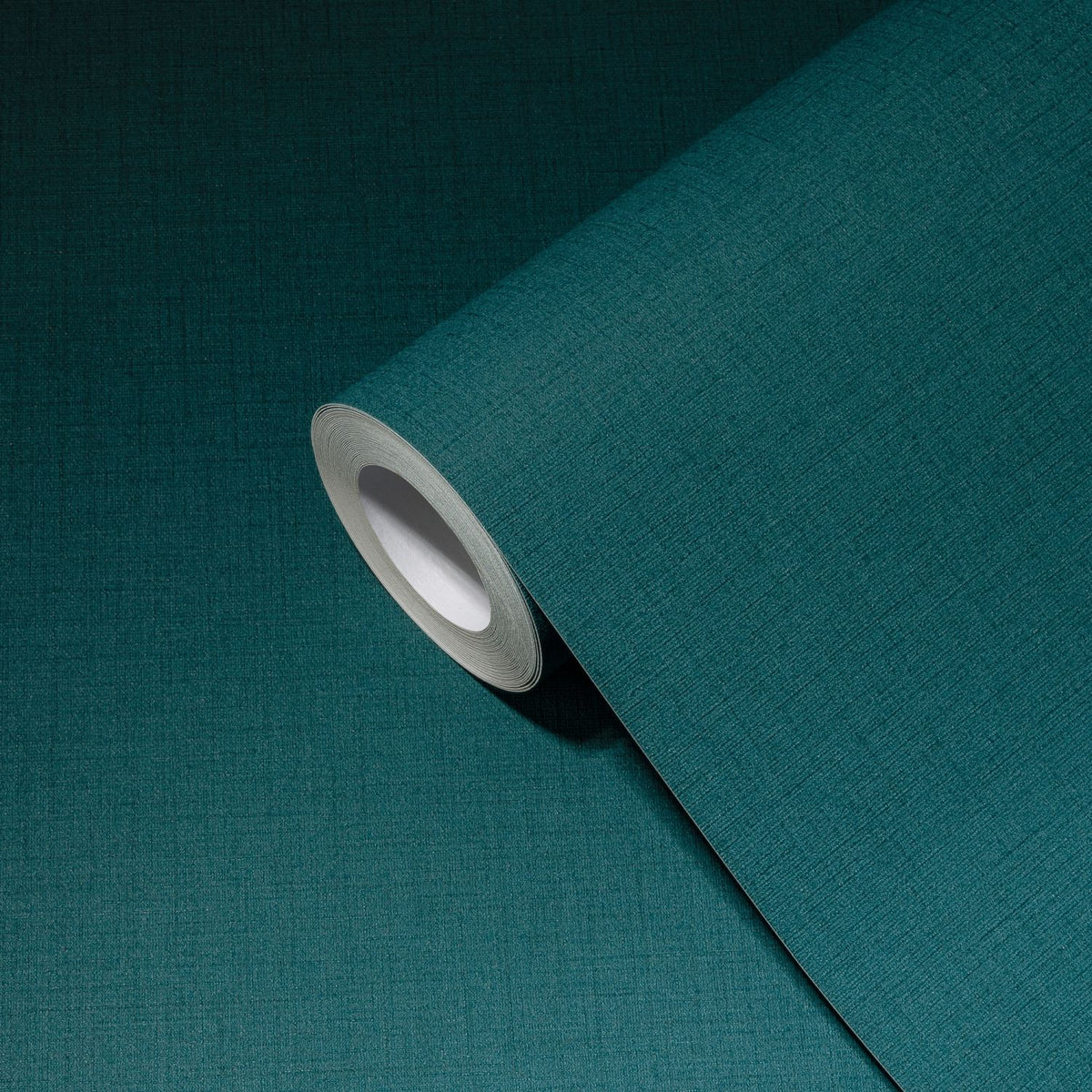 Livingwalls behang effen petrolblauw en turquoise - 53 cm x 10.05 m - AS-387121