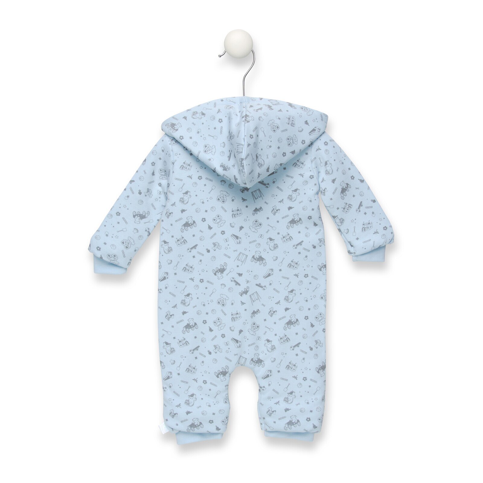 Buzo con capucha Playground Boy Azul celeste