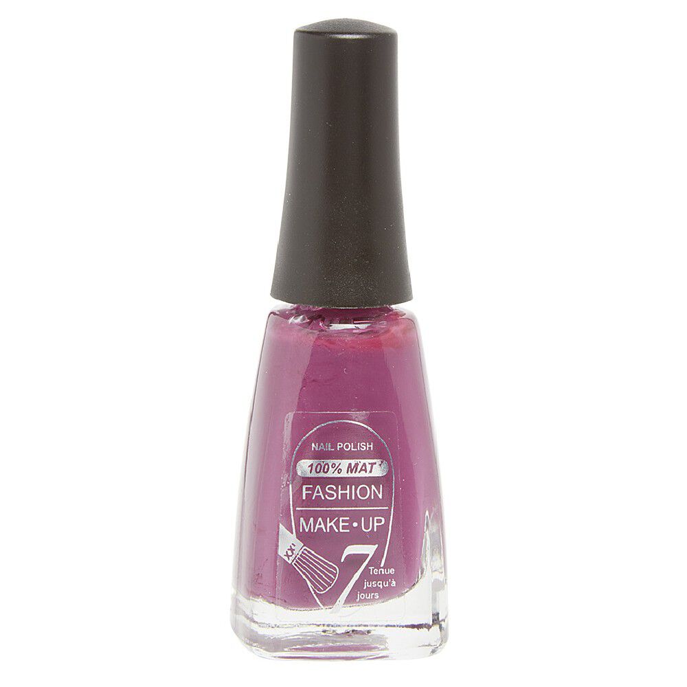 Fashion Make Up vernis à ongles 100% Mat Rose impérial